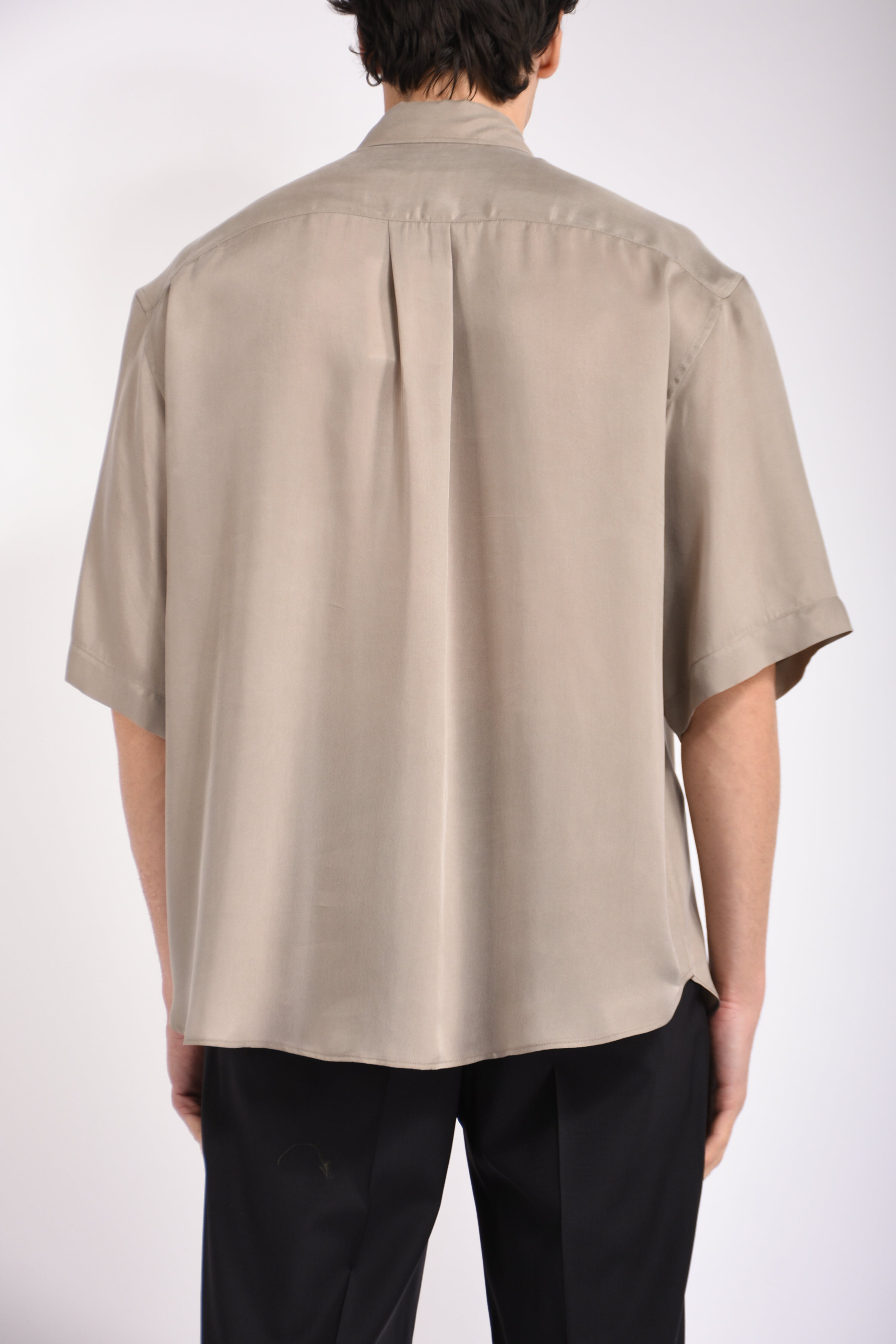 Camicia in cupro