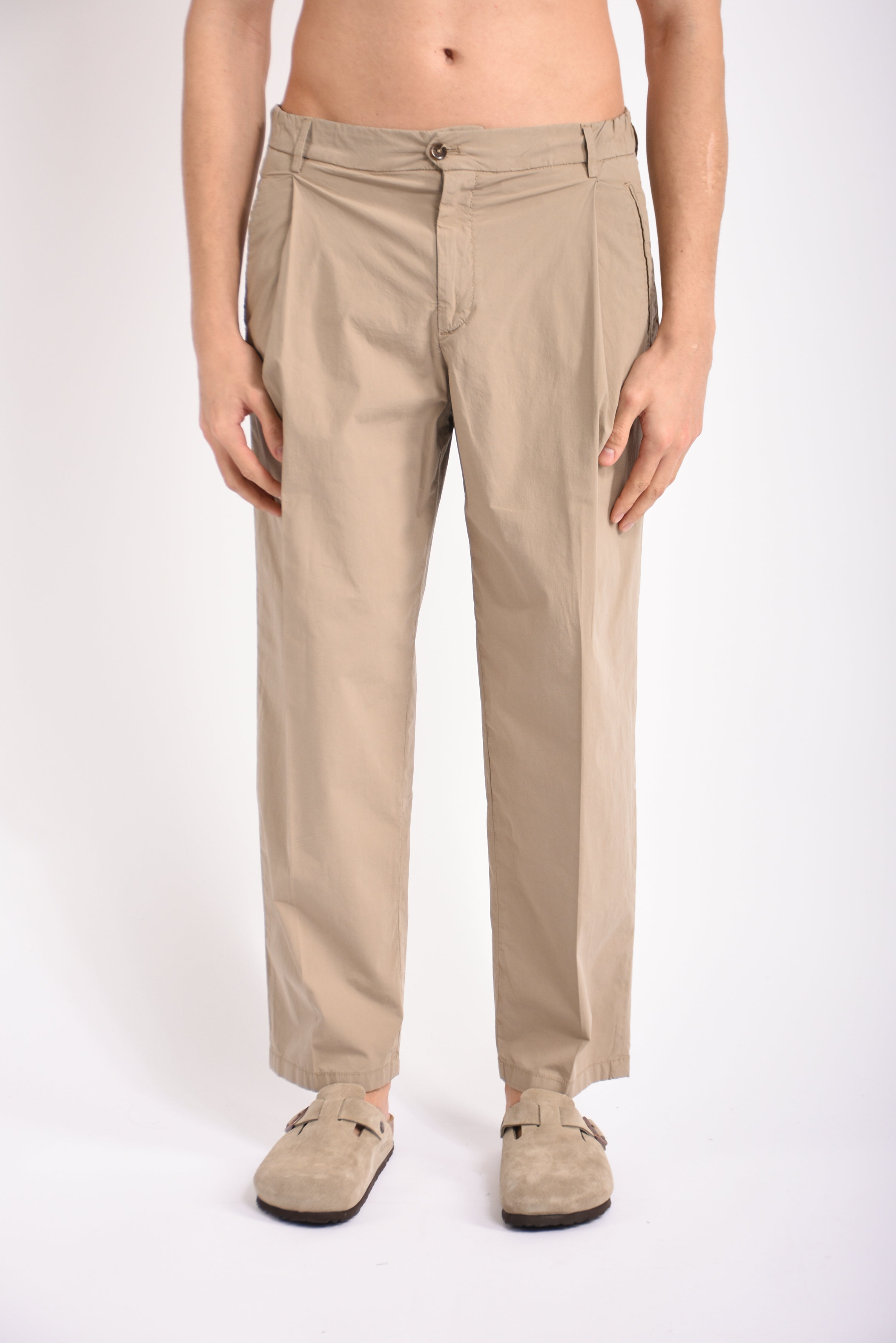 Pantaloni Manhattans in cotone