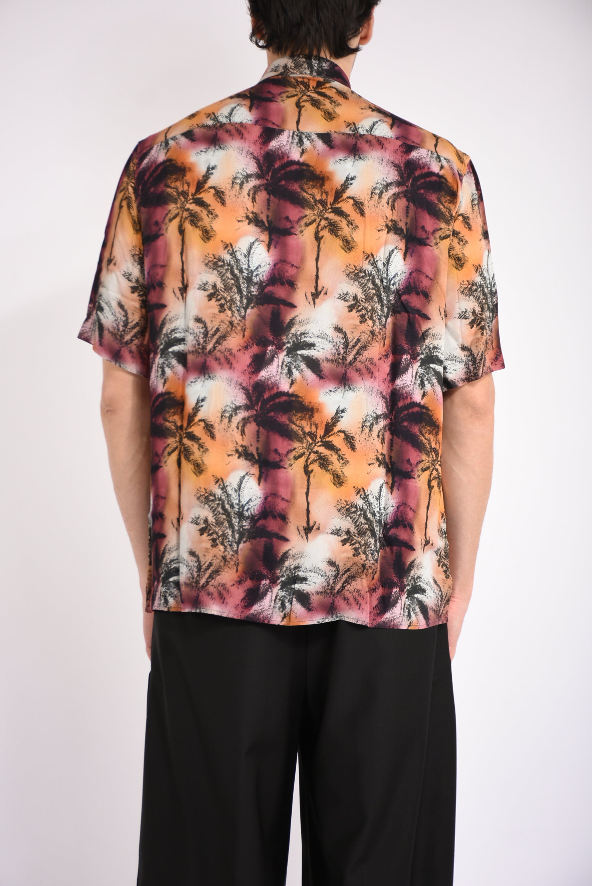 Camicia fantasia in viscosa