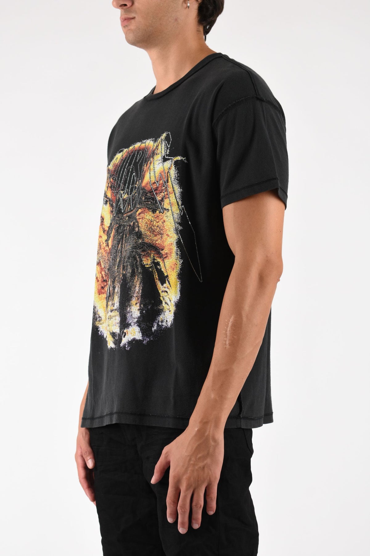 T-shirt in cotone con stampa
