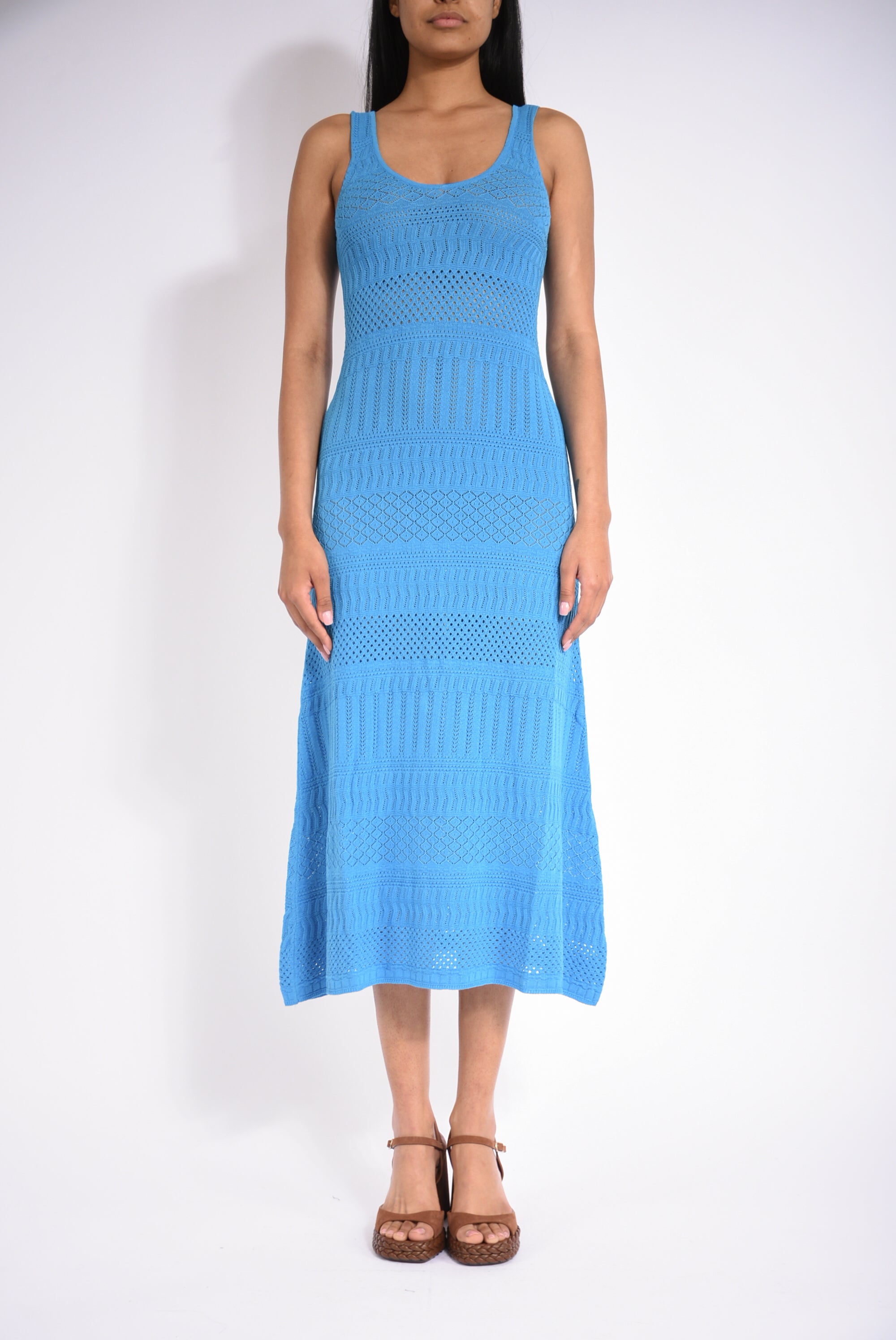 abito lungo lace