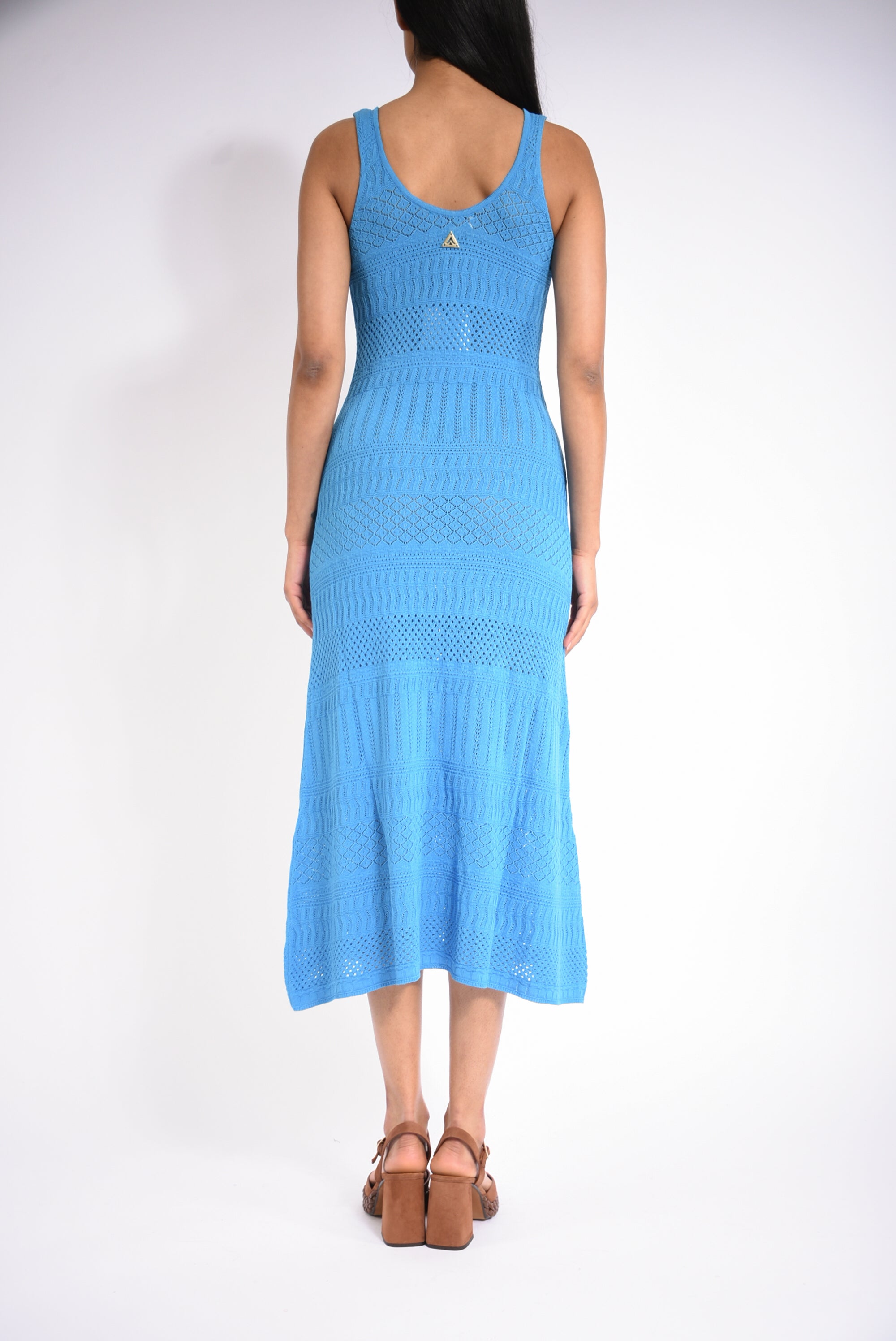 abito lungo lace