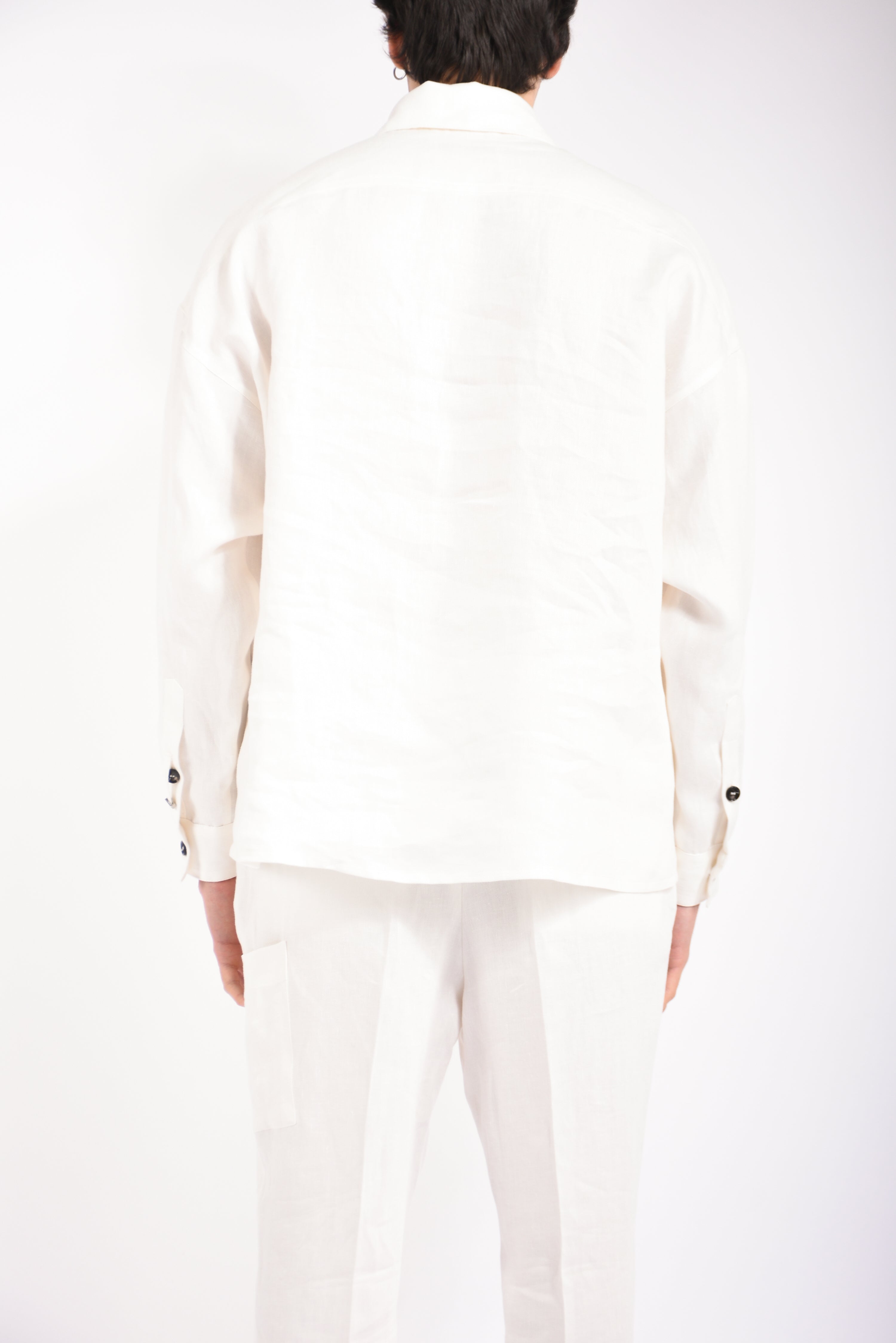 Camicia HALER in lino armaturato