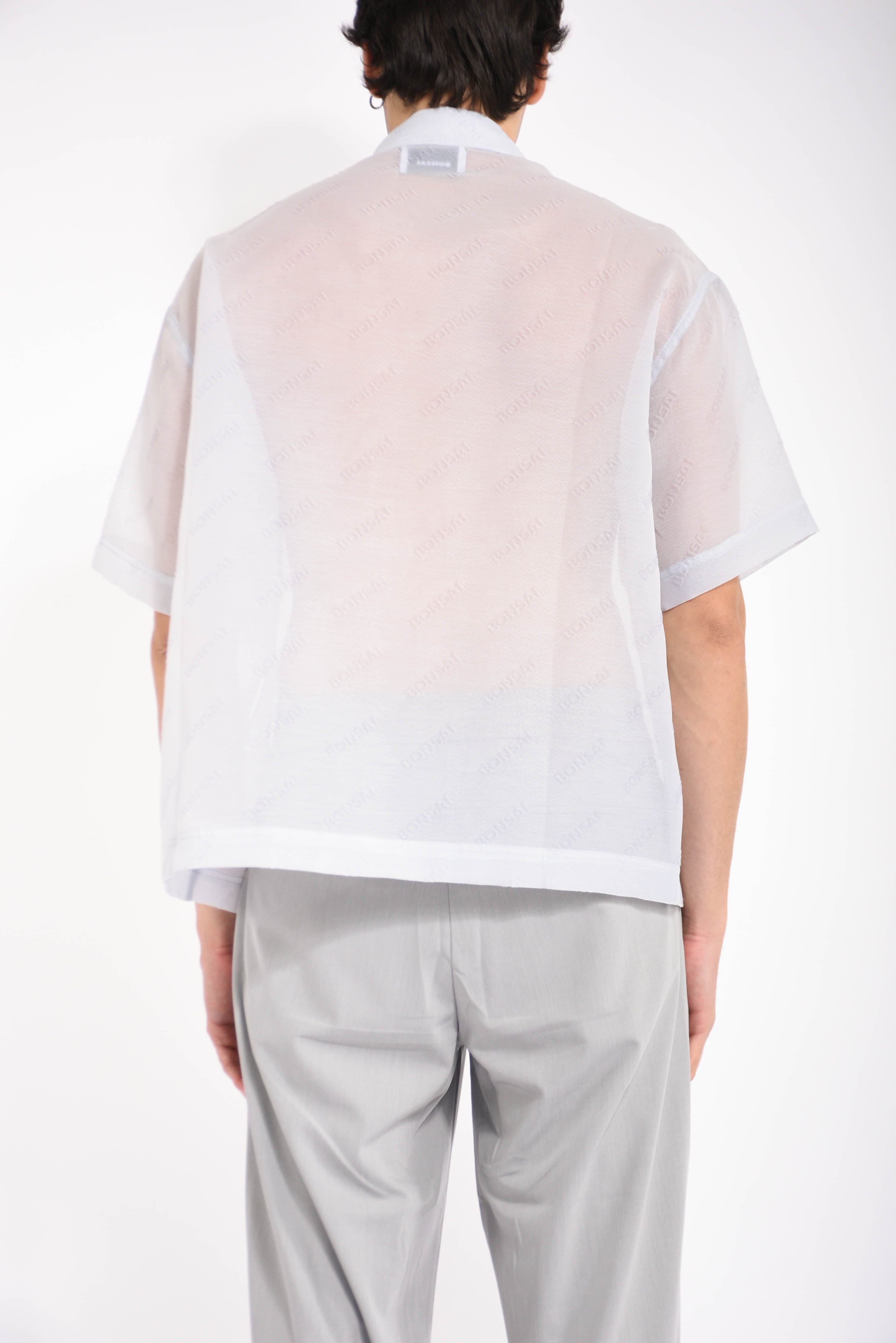 camicia all over 3D logo