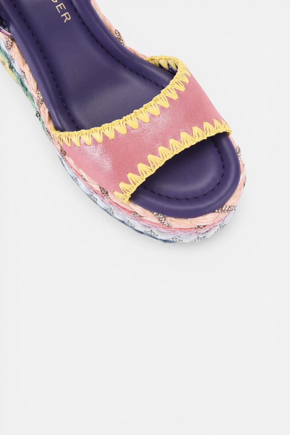 sandali con zeppa chelsea scarf wedge