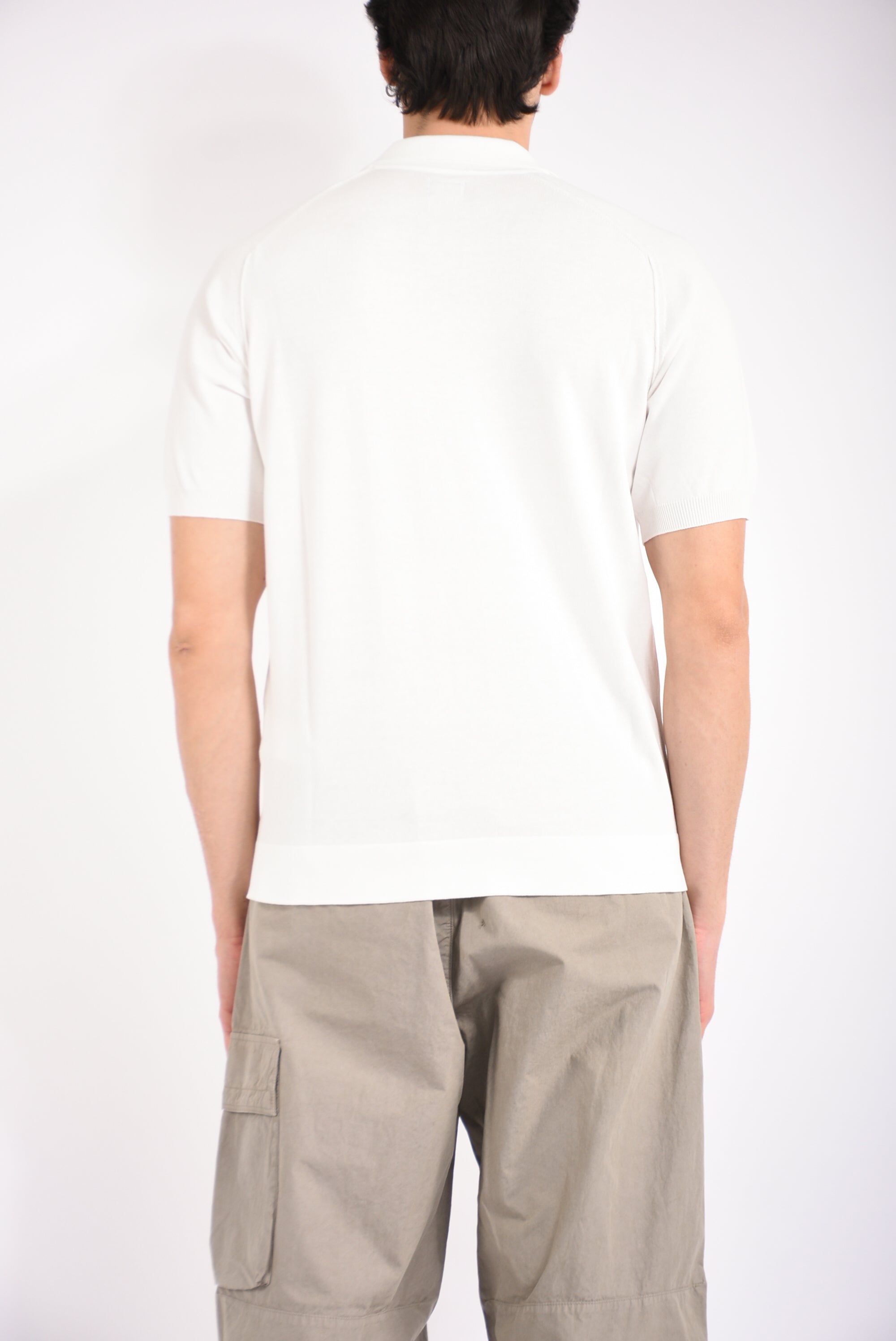 Polo cotton crepe