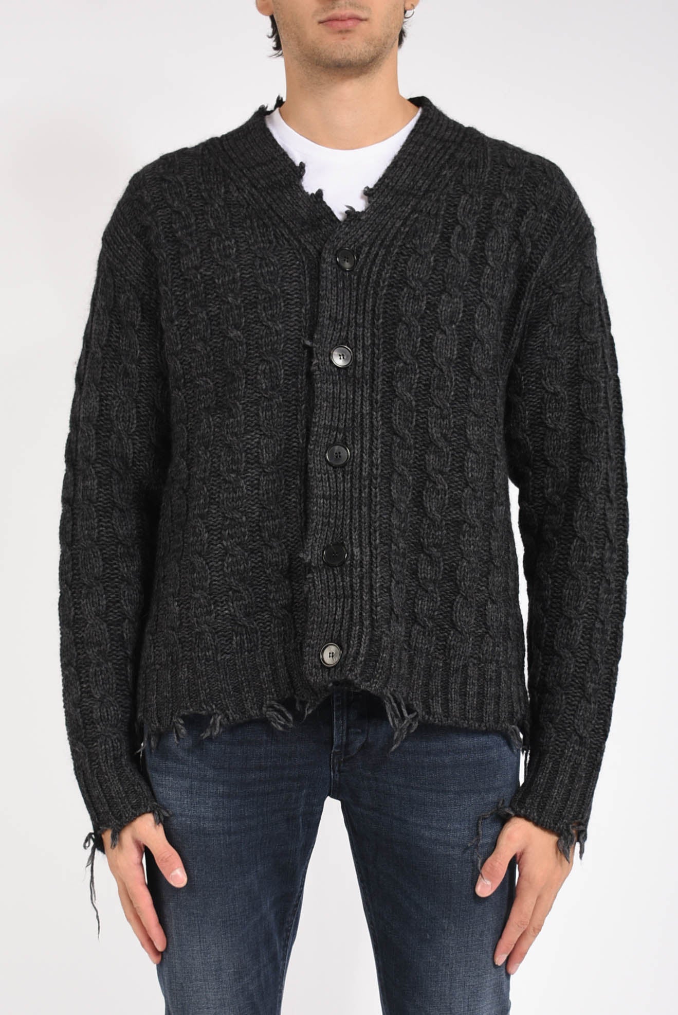 cardigan in lana
