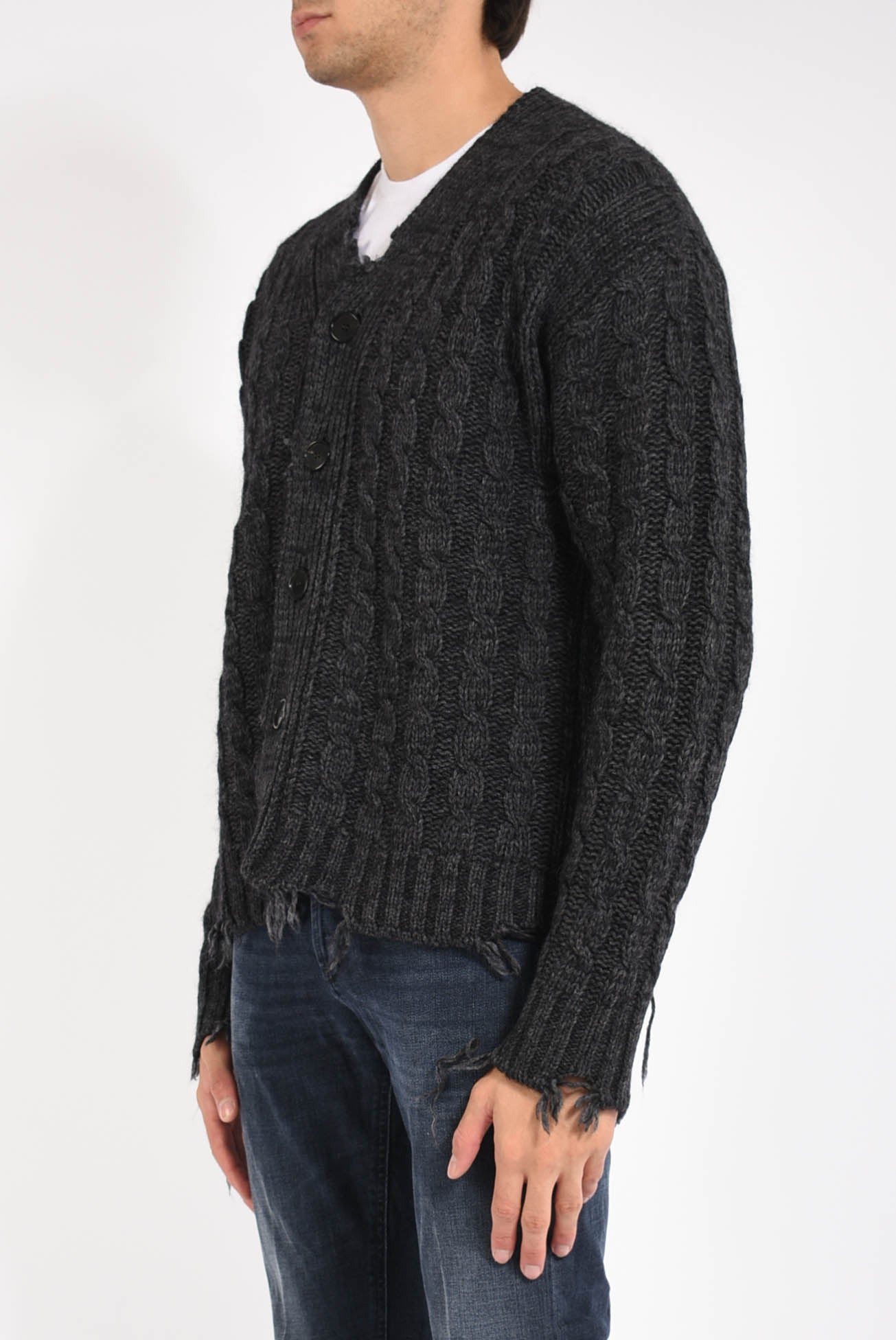 cardigan in lana