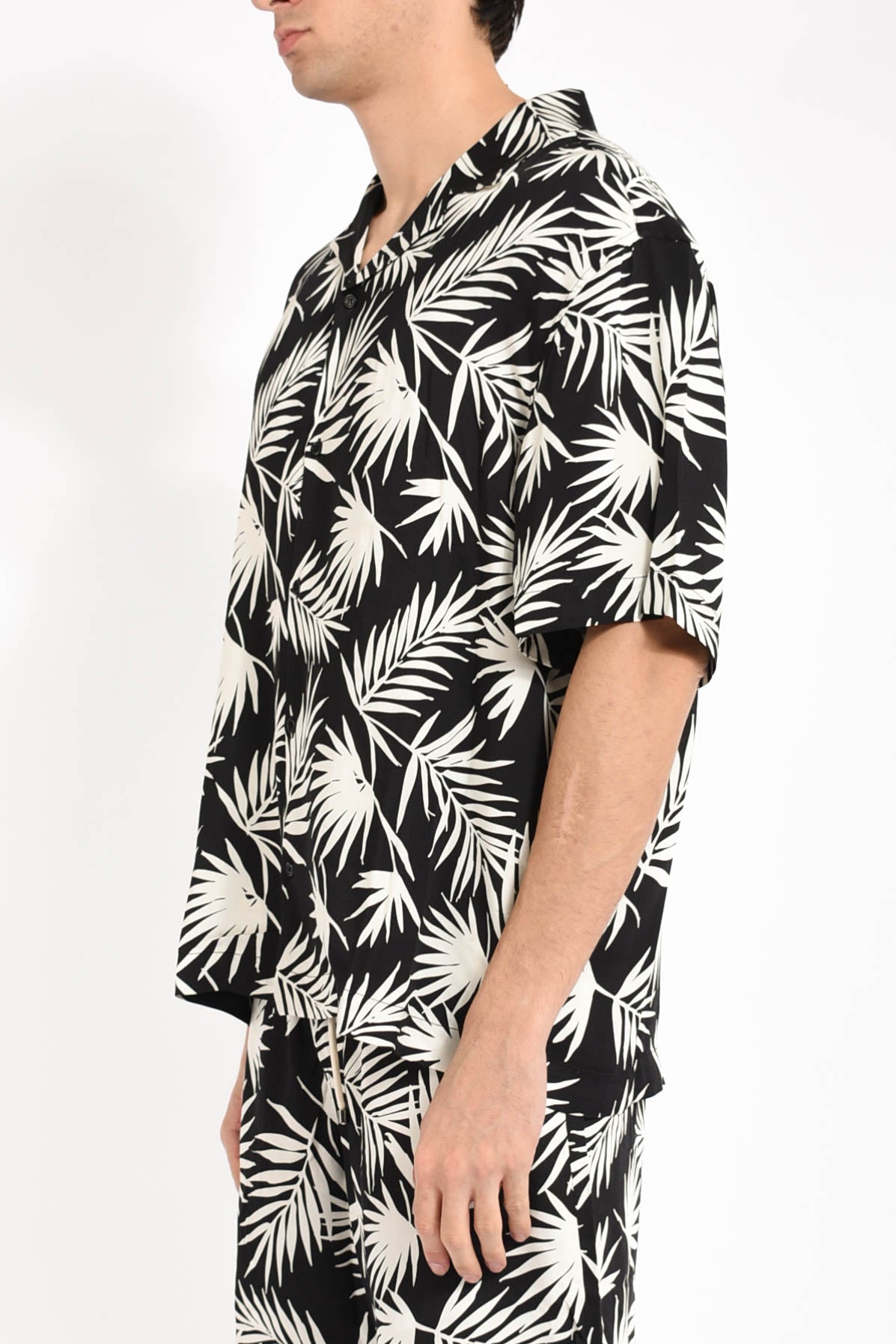 camicia con stampa