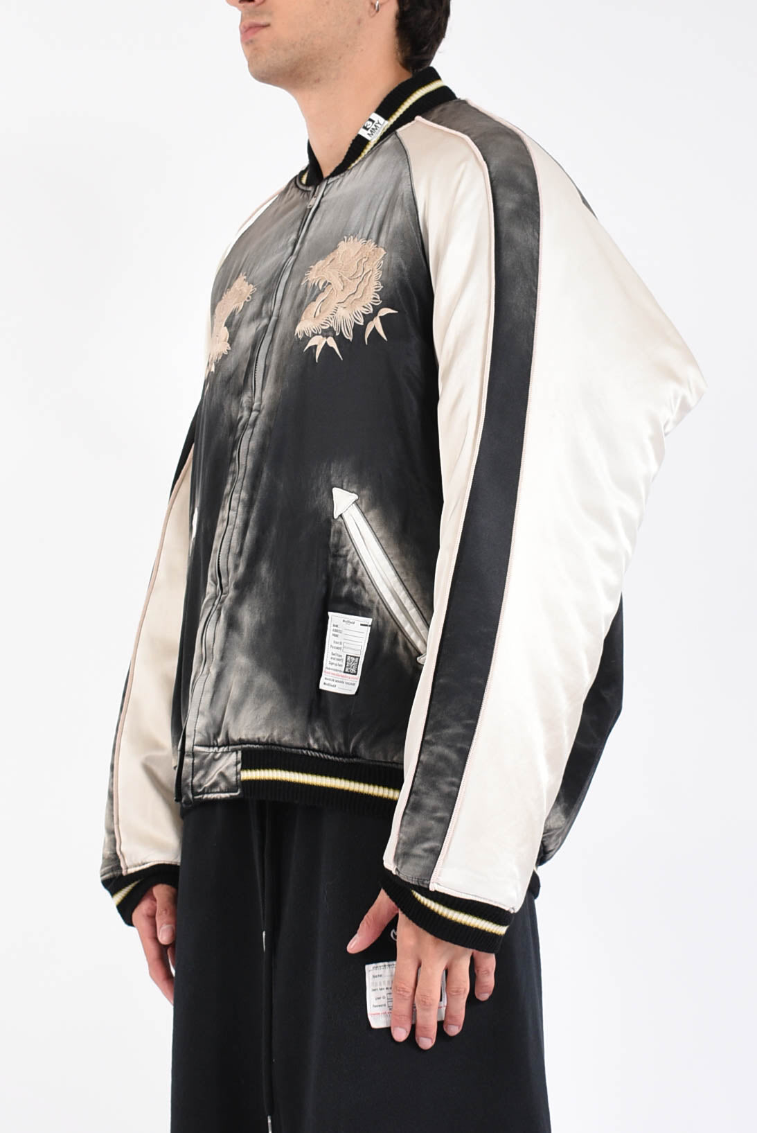Bomber in raso