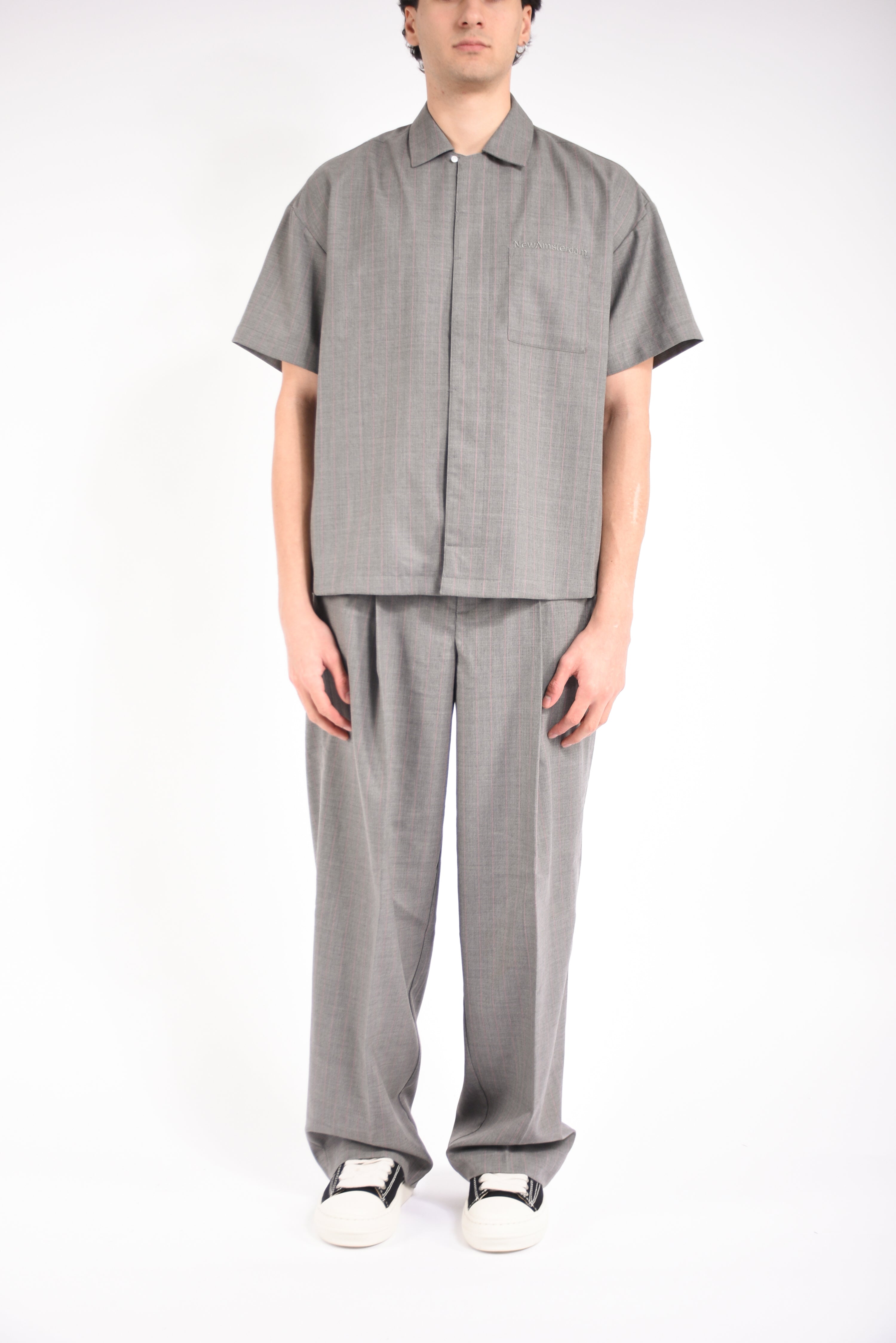 camicia pinstripes