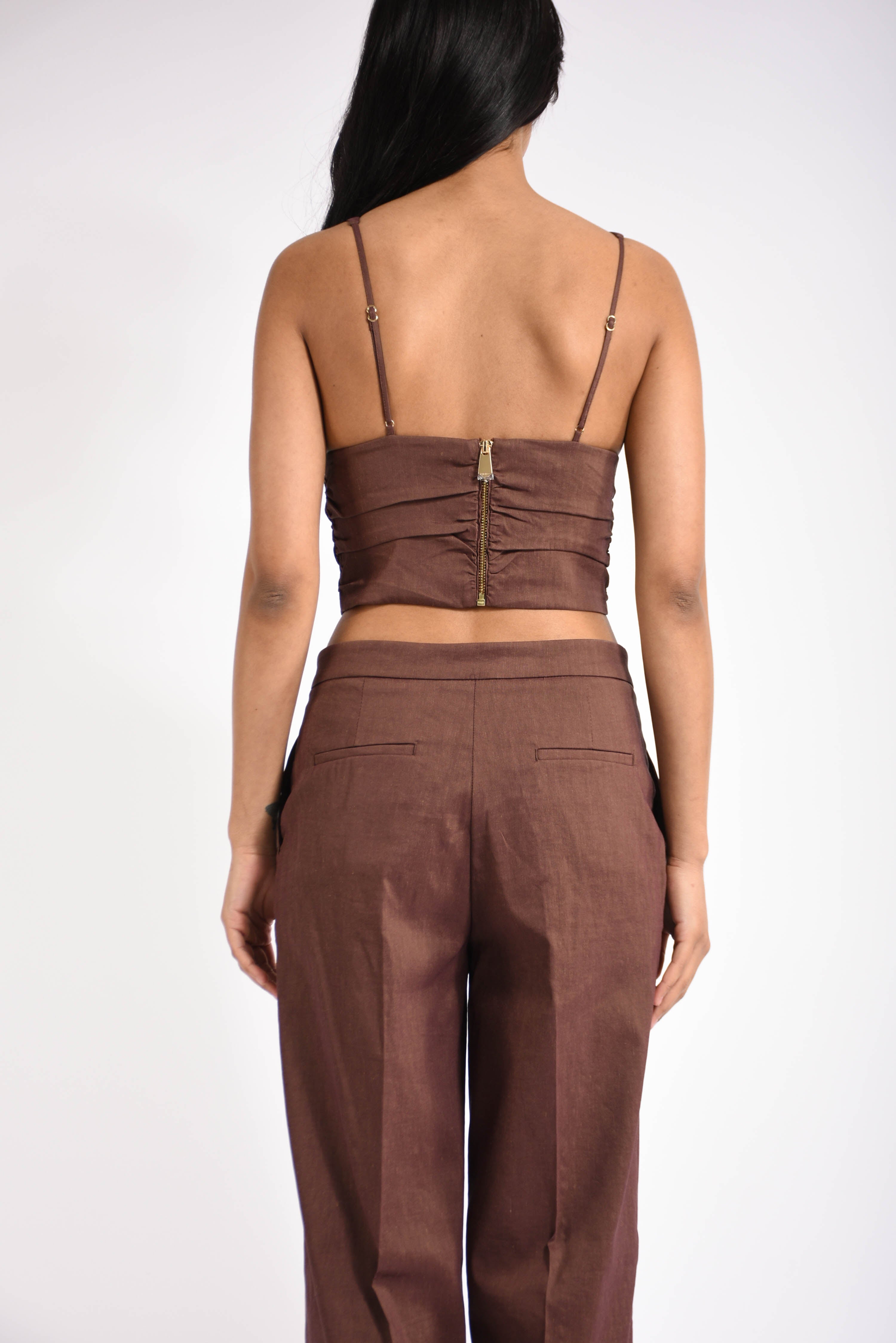 top in lino rubye