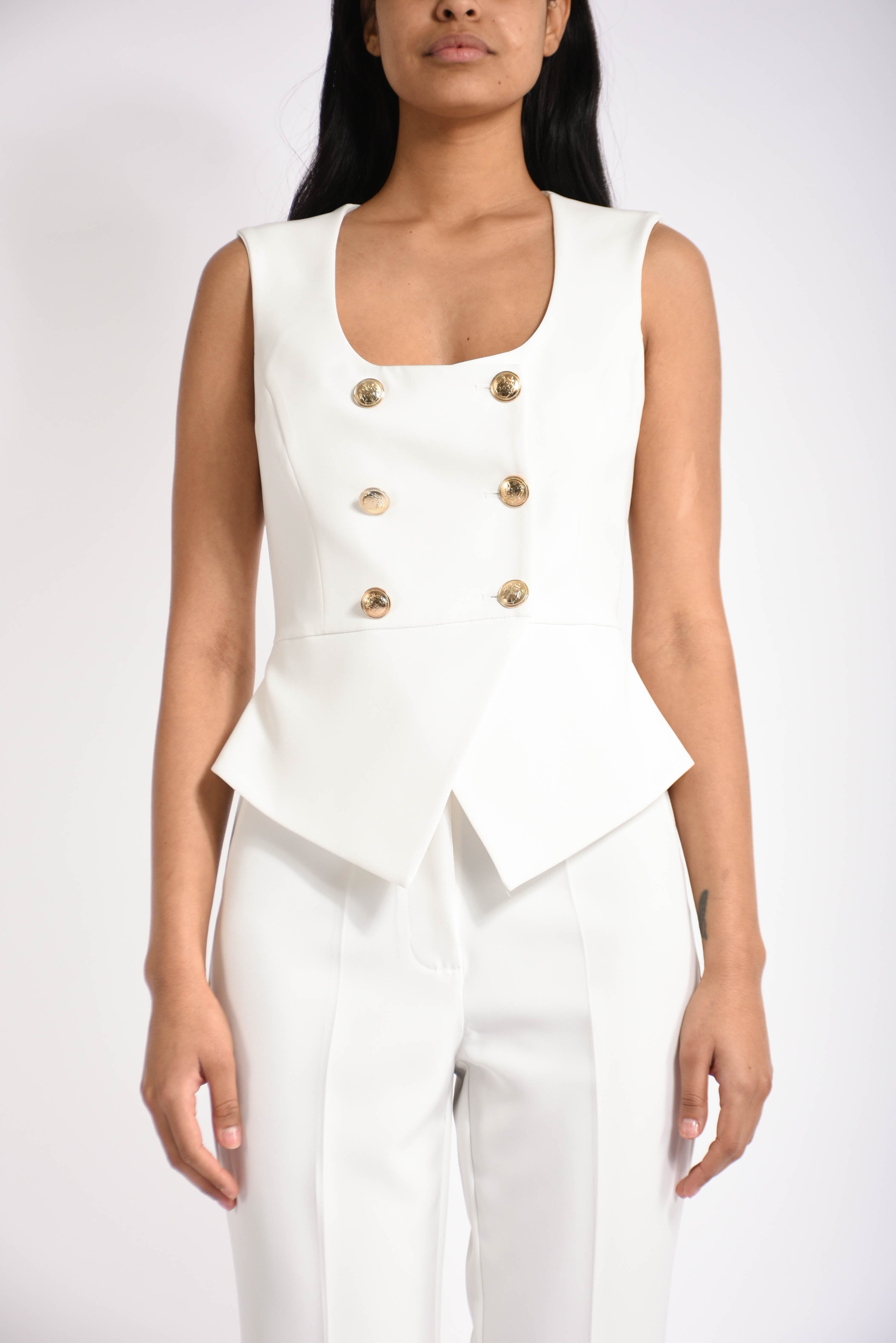 gilet a monopetto