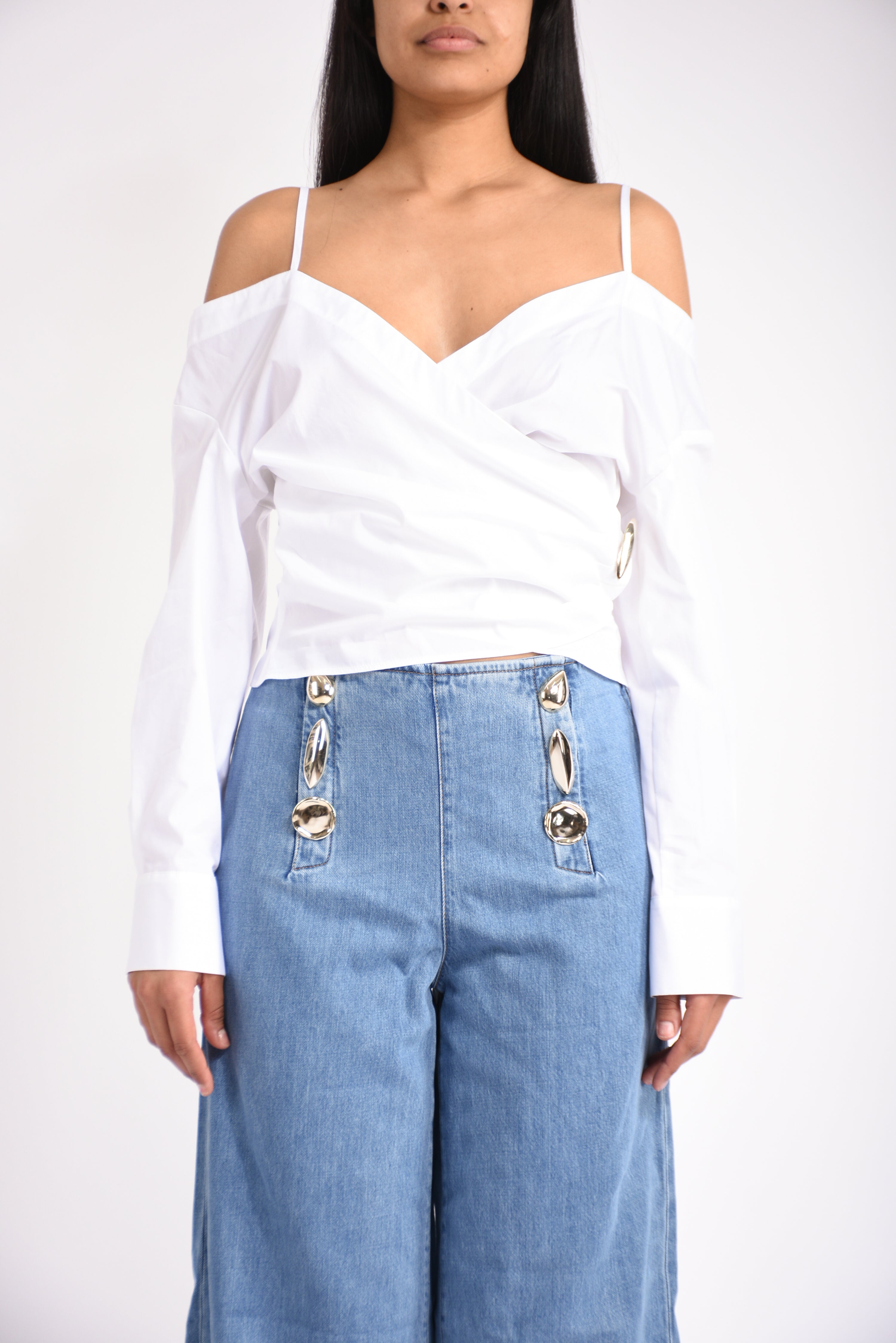 blusa in cotone