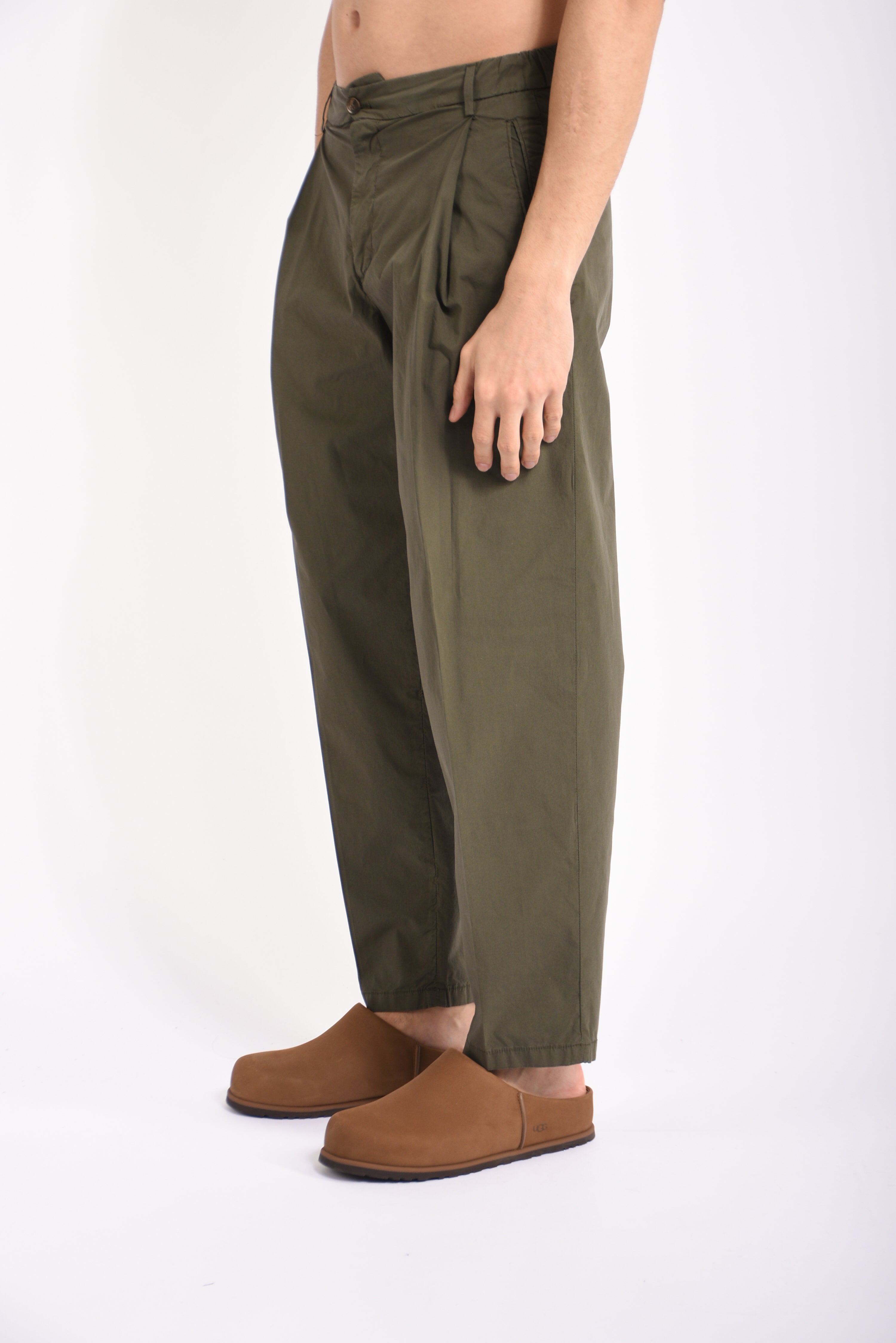 Pantaloni Manhattans in cotone
