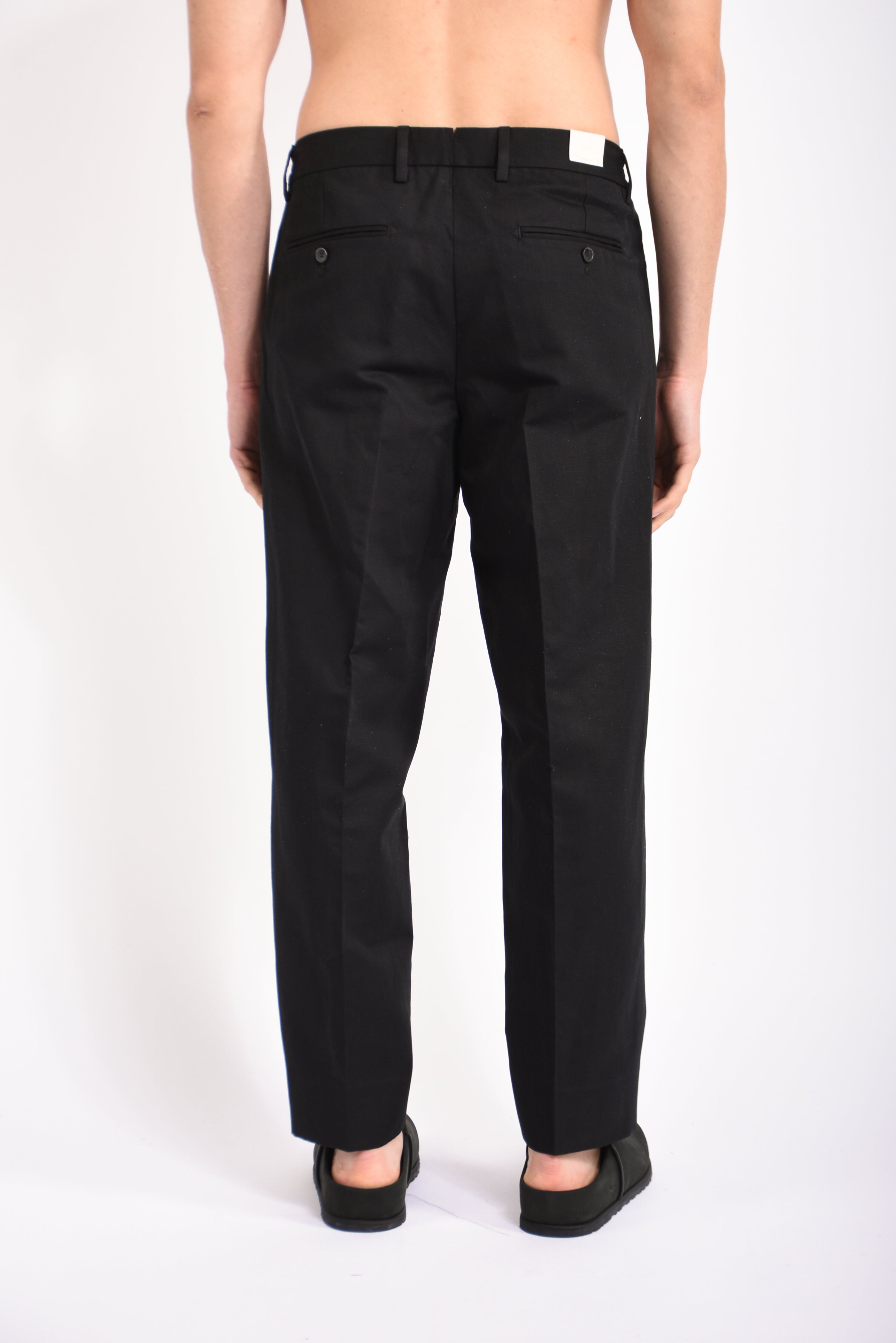 Pantaloni Manhattans in cotone e lino