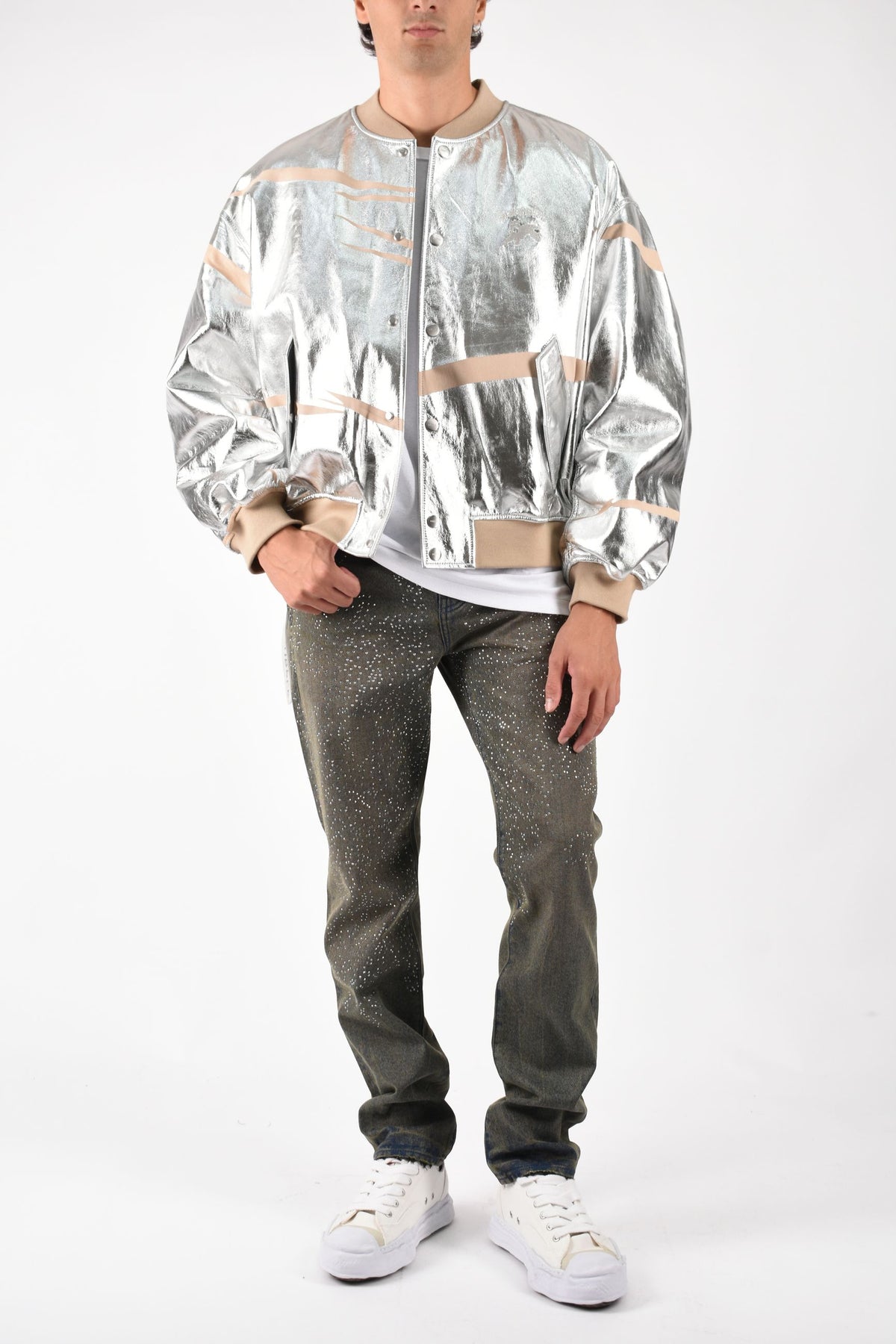 Bomber in pelle