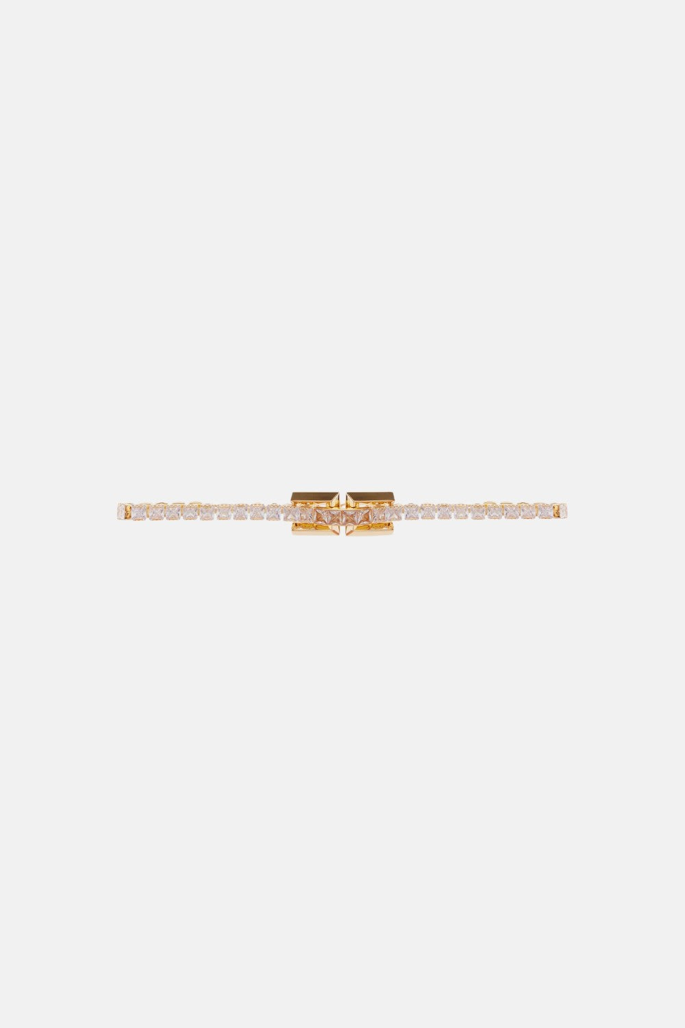 Collana in strass con logo