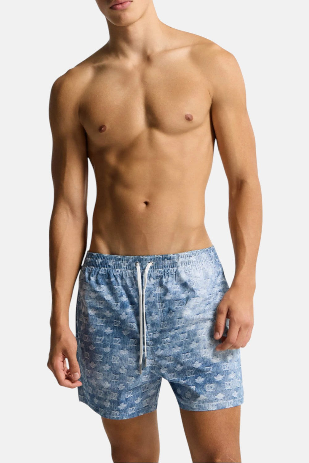 costume boxer con stampa monogram