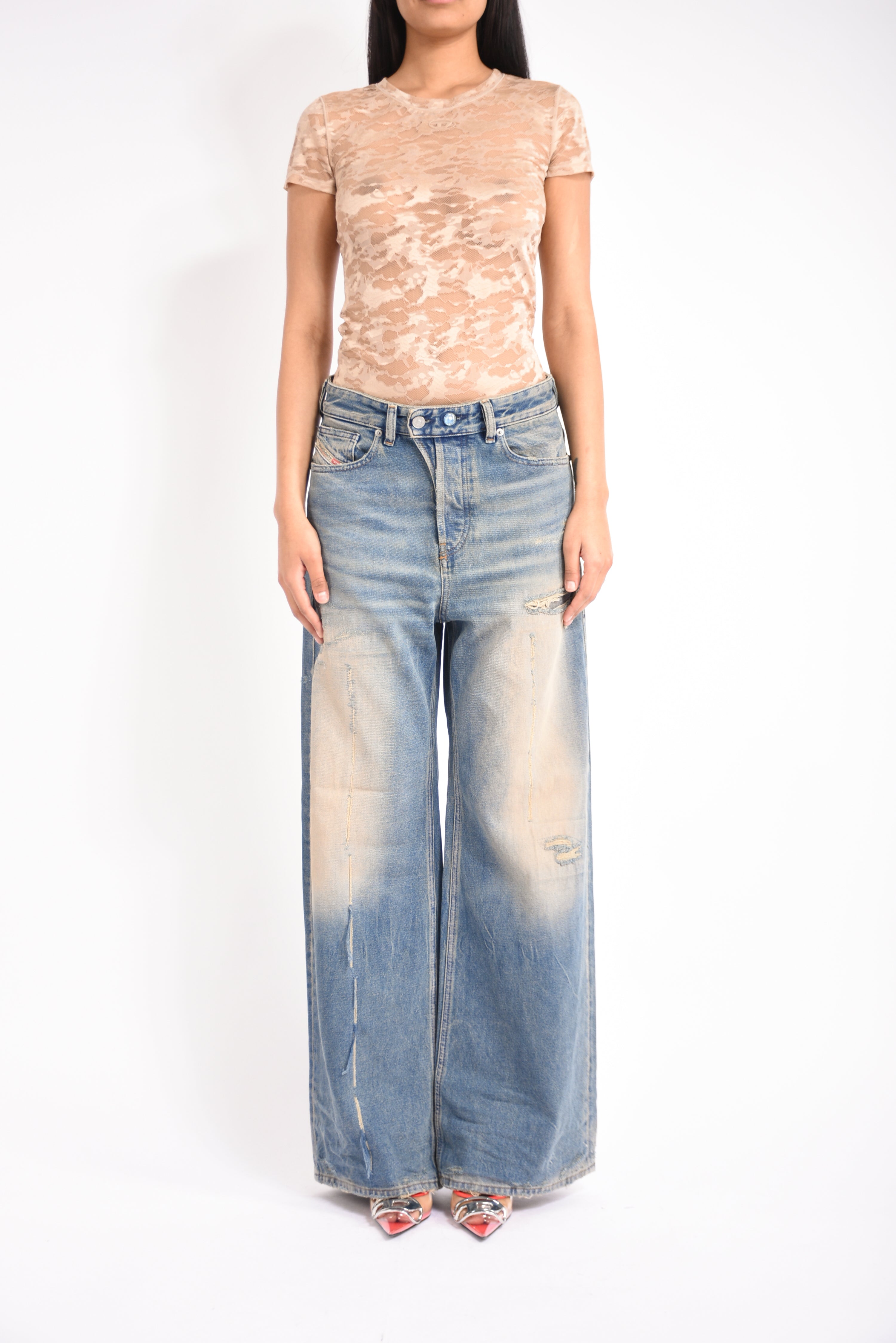 t-shirt in pizzo kasia-utlt