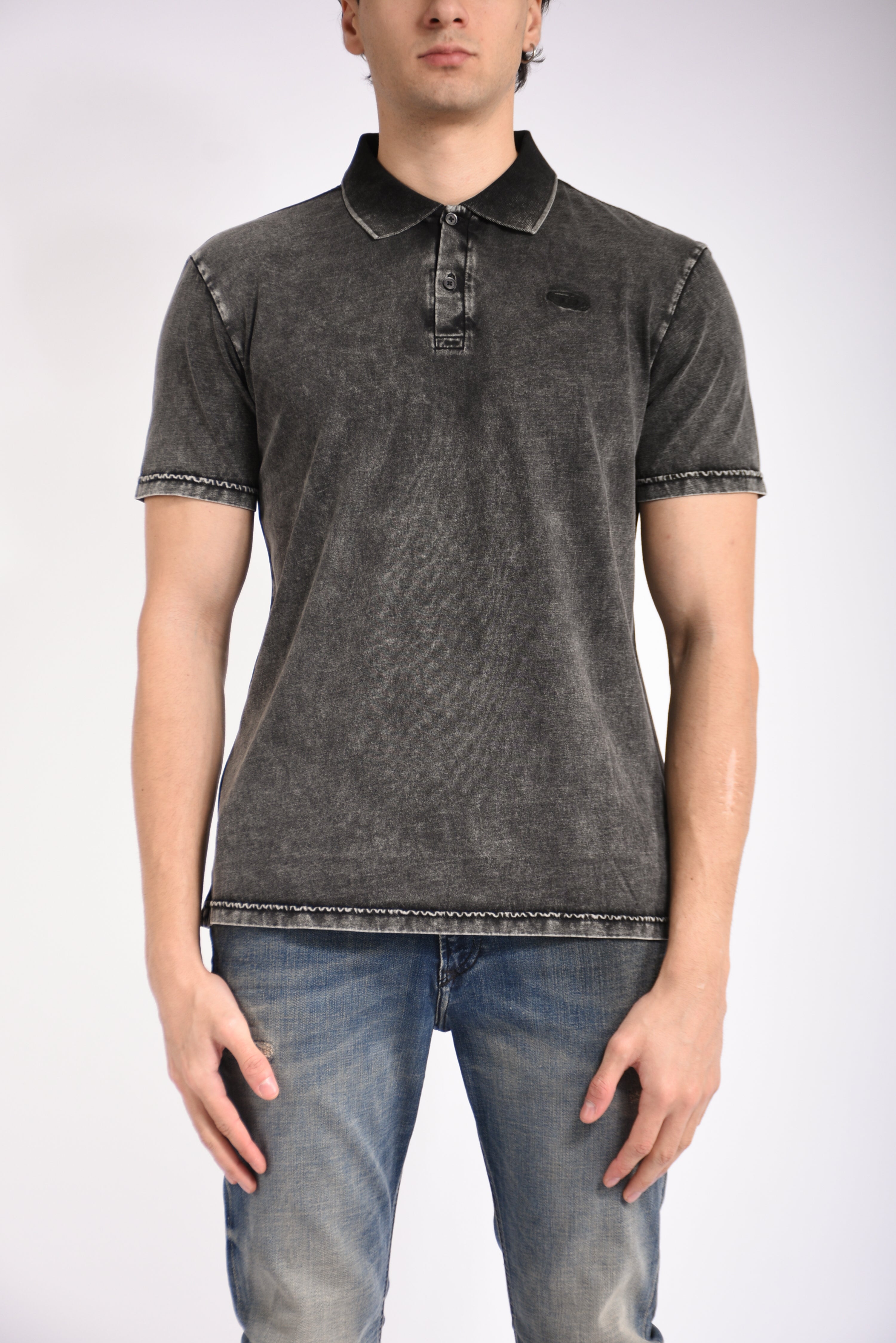 Polo acid washed