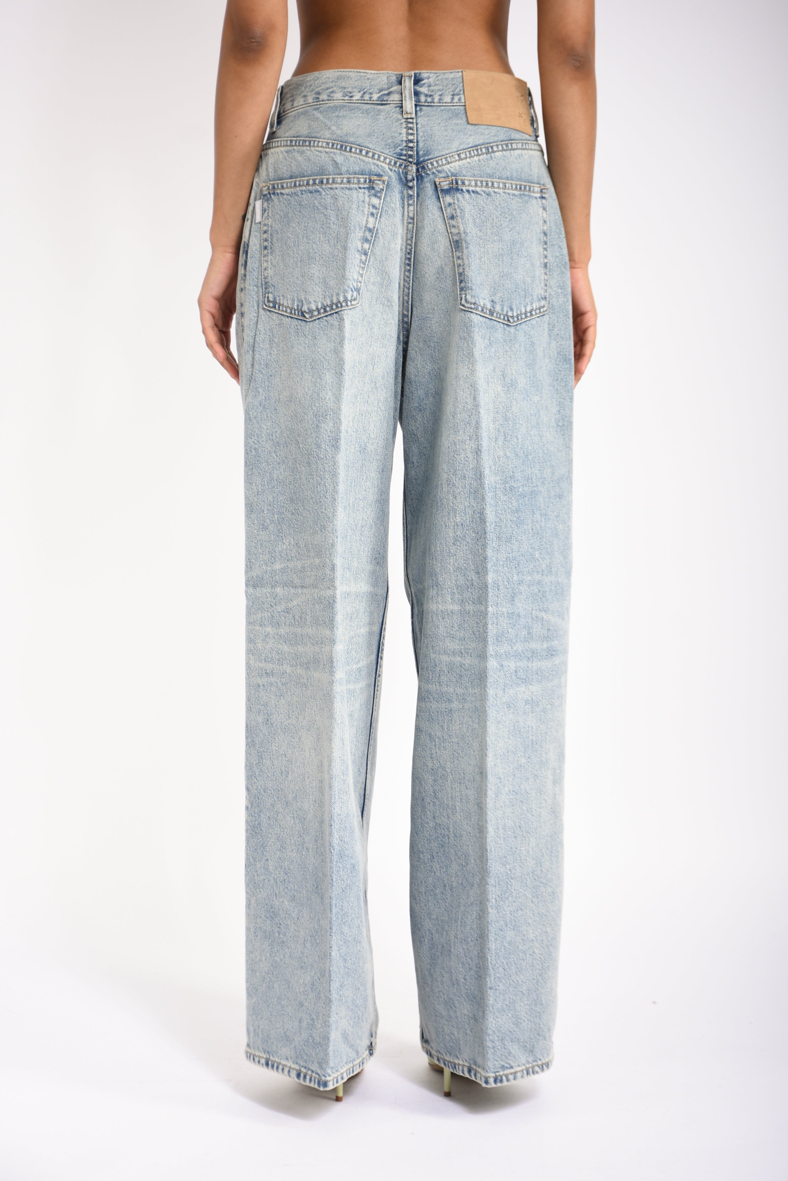 jeans wide leg candy authentic lax