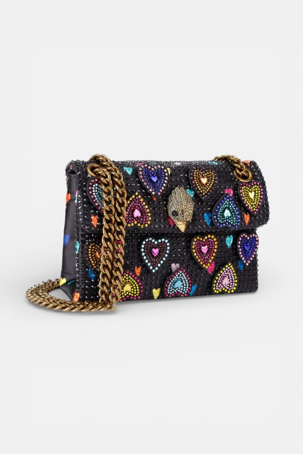 borsa a tracolla mini fabric kensington