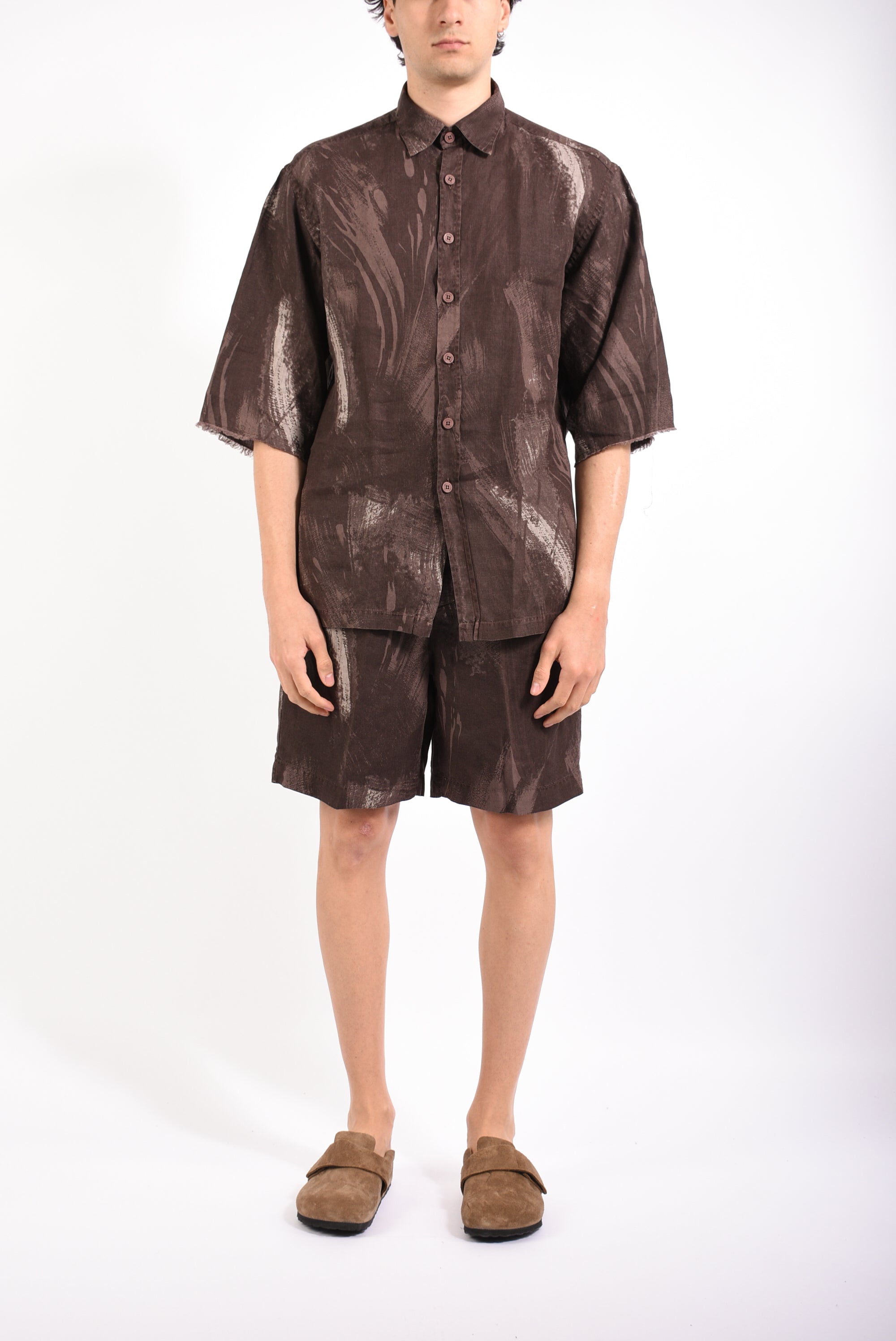 Bermuda fantasia PAJAMA in lino