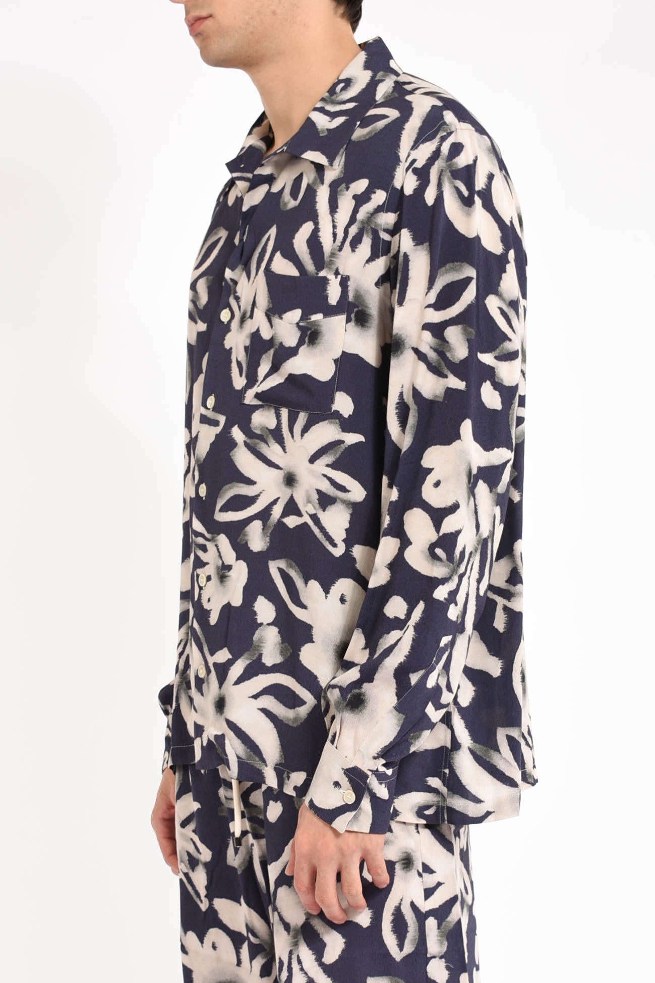 camicia con stampa