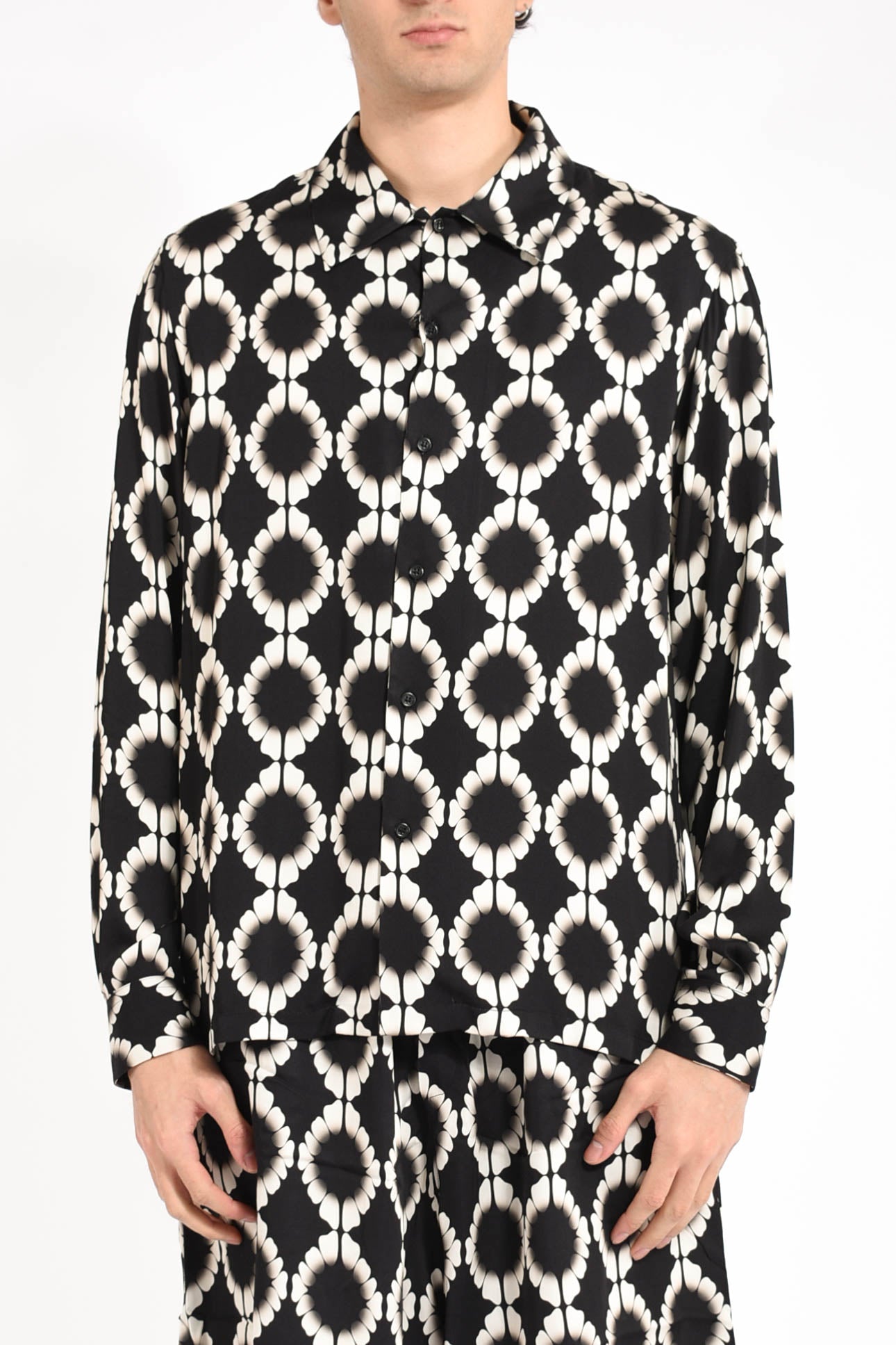camicia con stampa