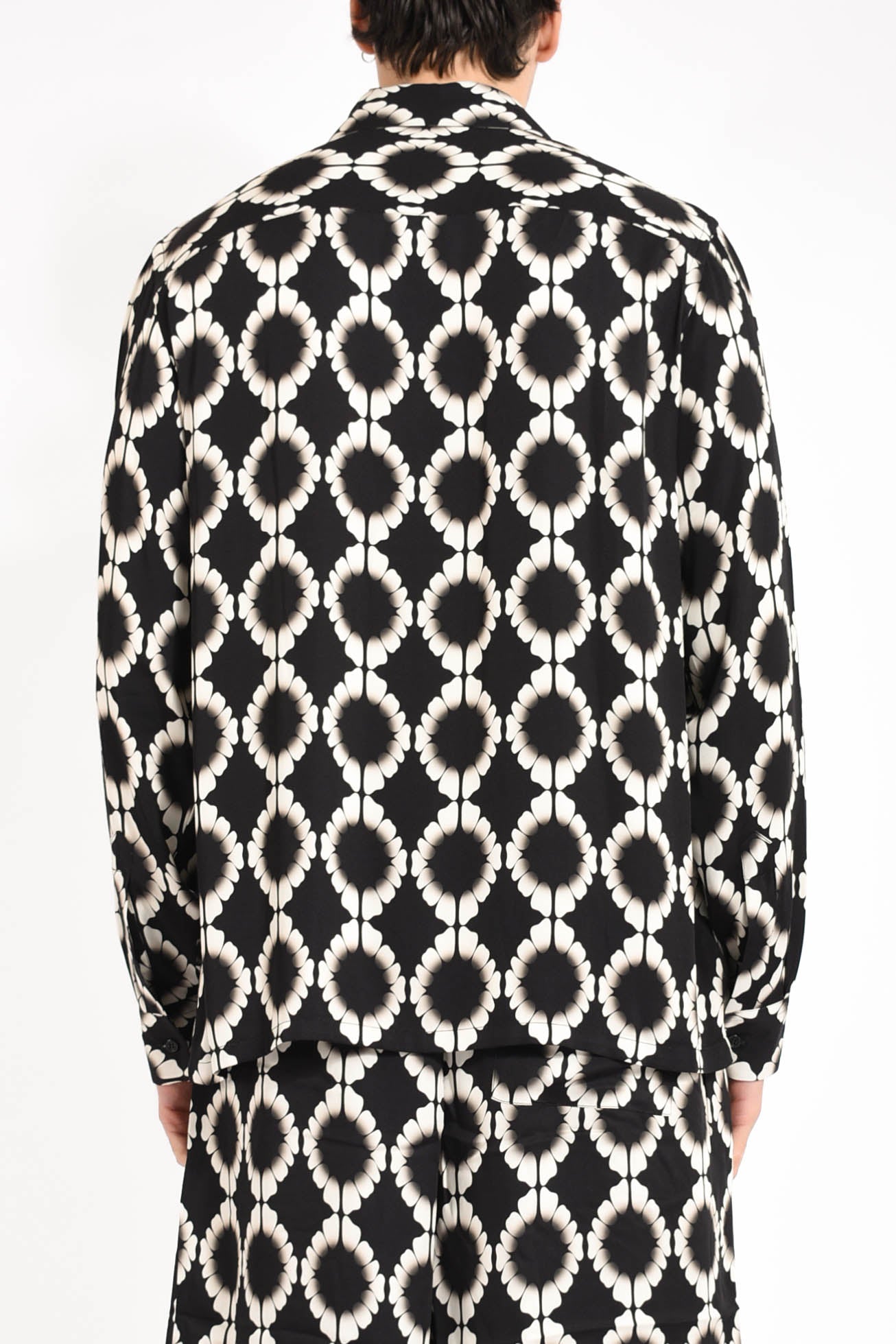 camicia con stampa
