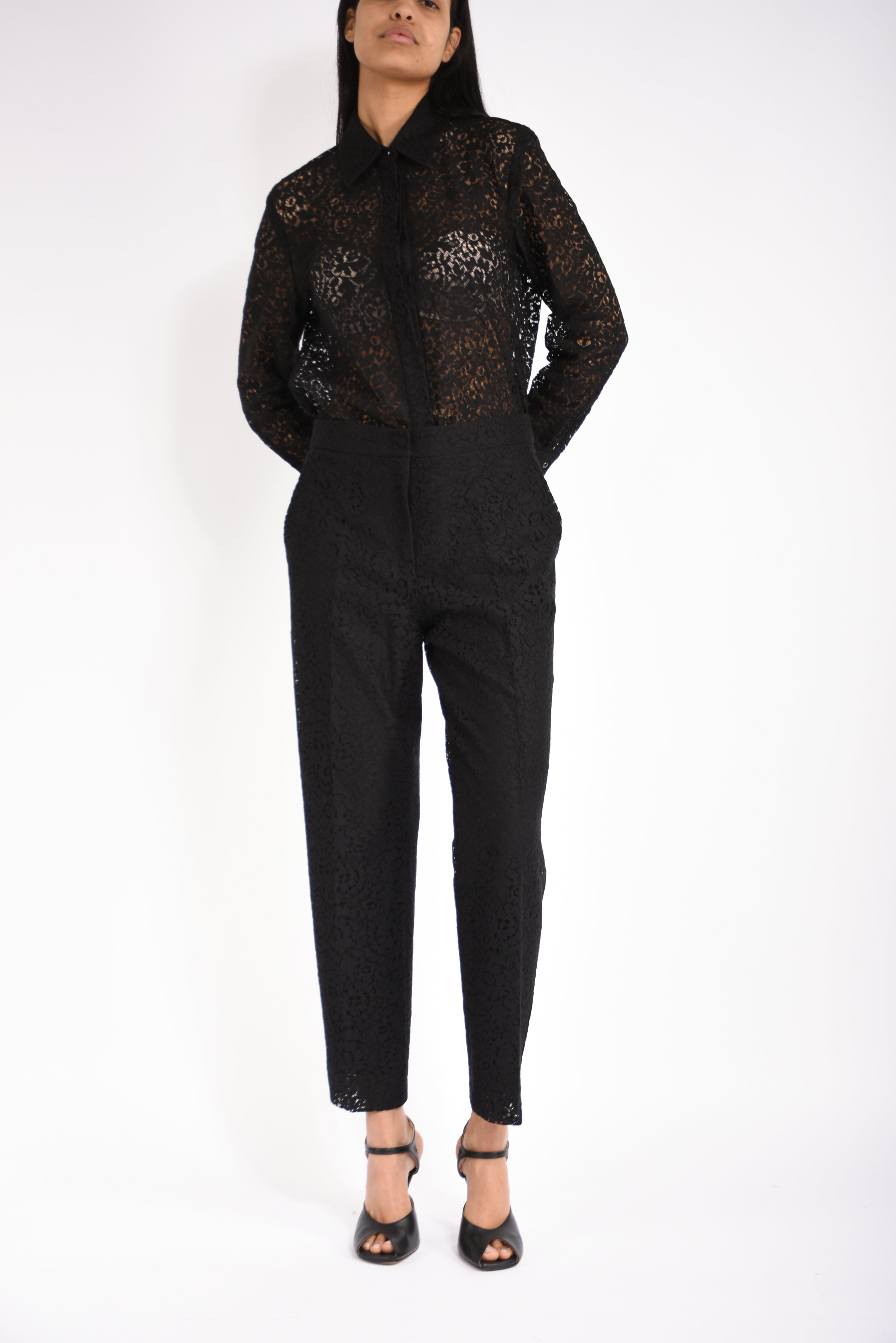 pantaloni in jersey tecnico corona