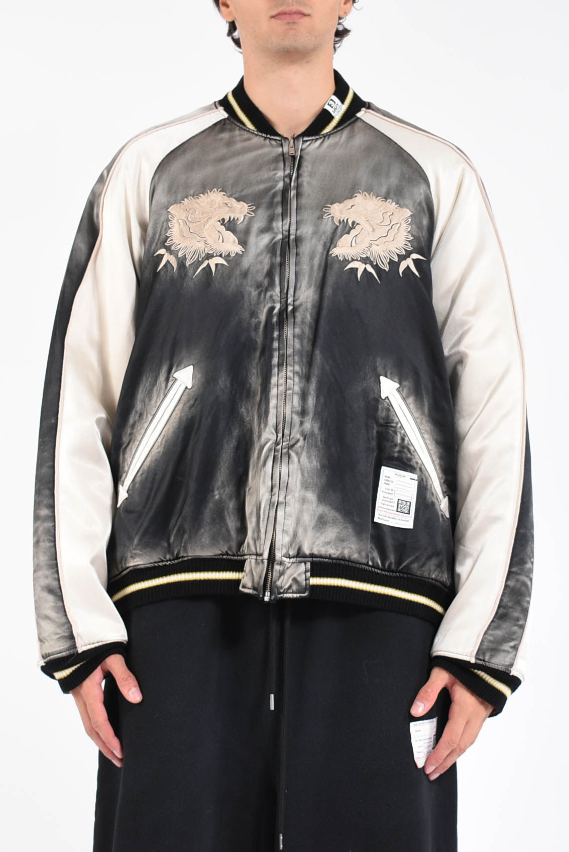 Bomber in raso