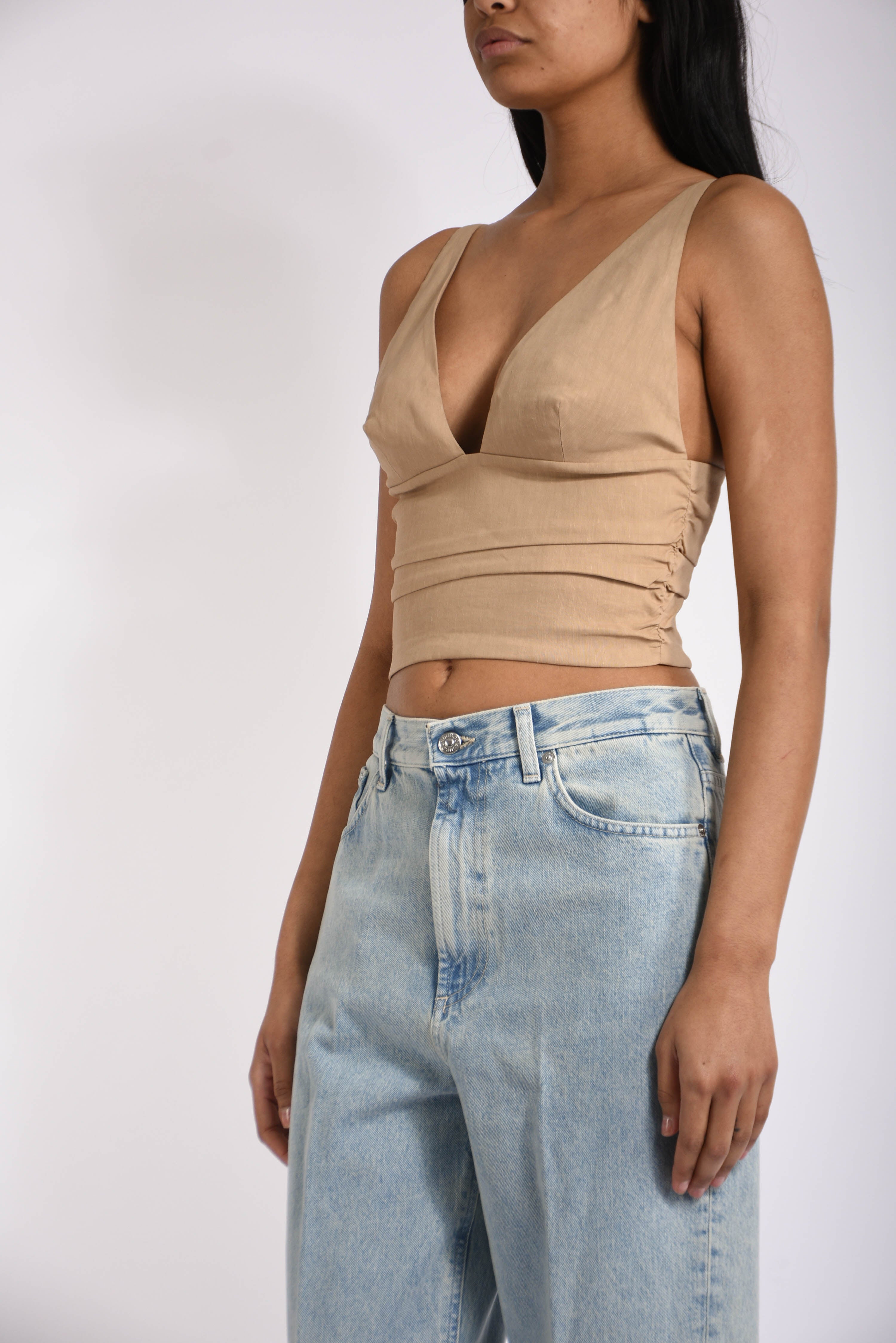 top in lino rubye