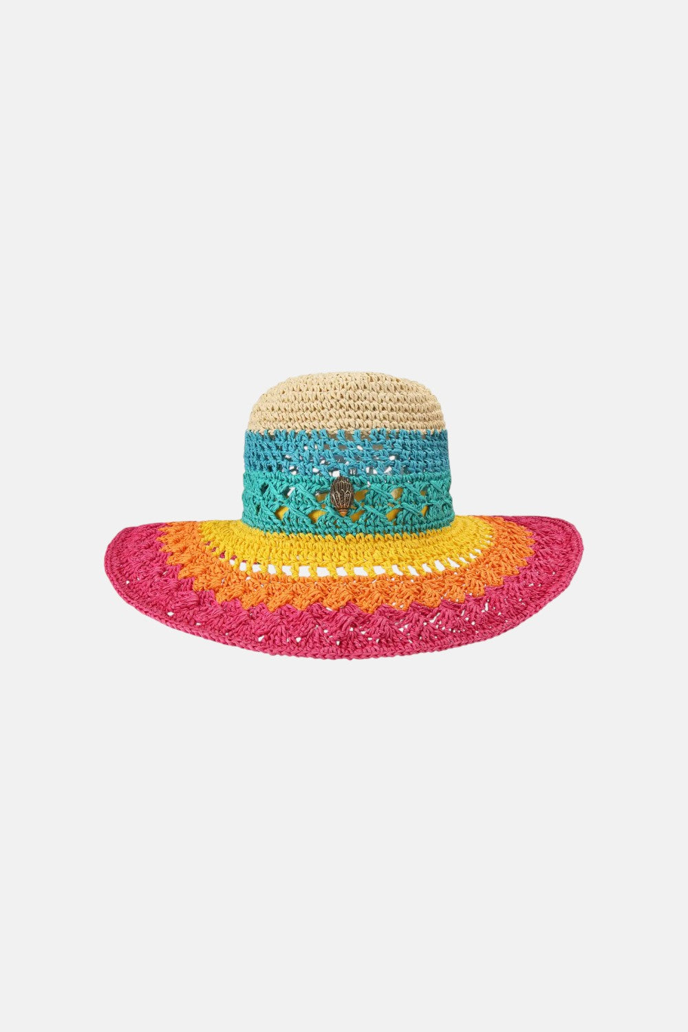 cappello rainbow fedora