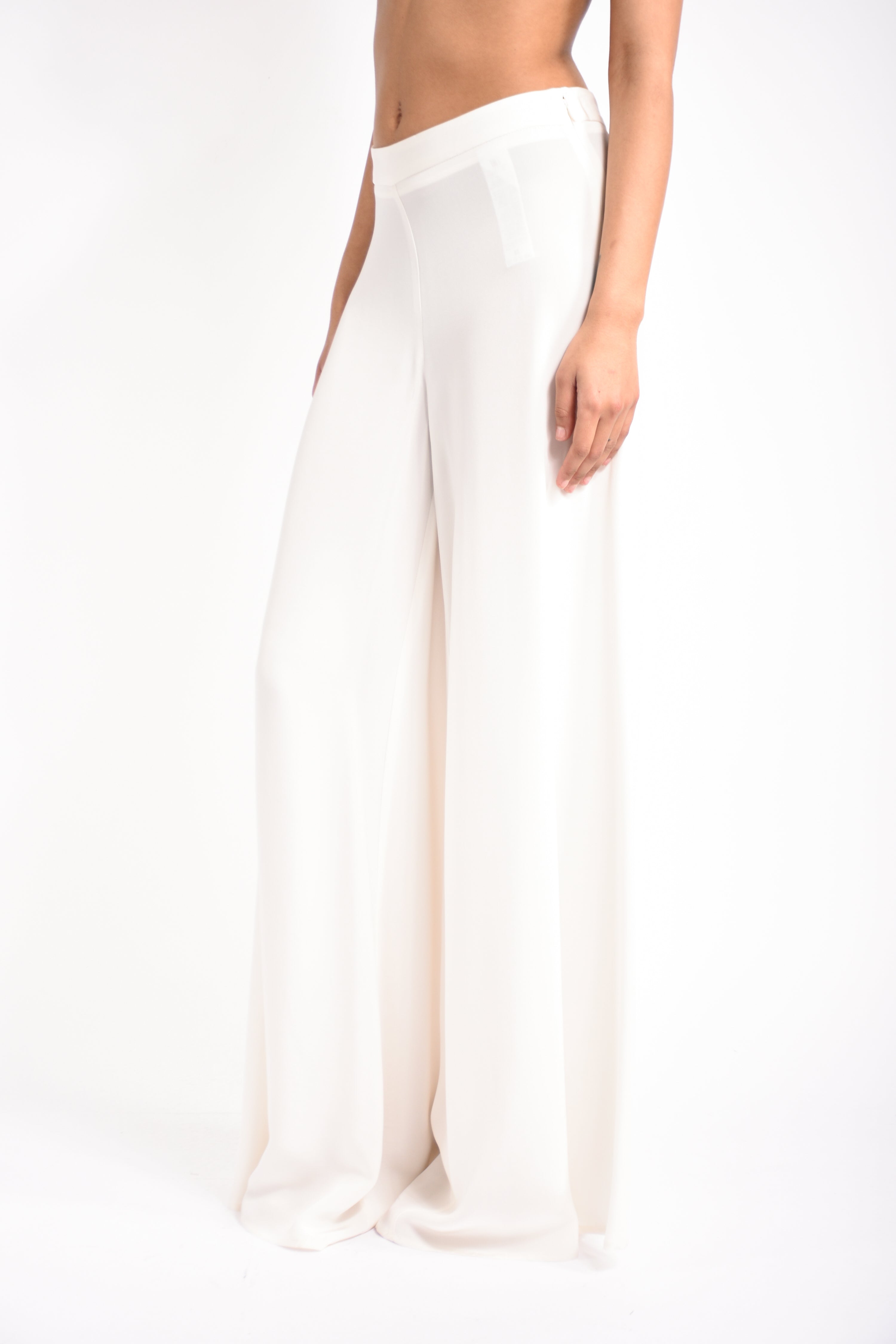 Pantaloni in twill cady