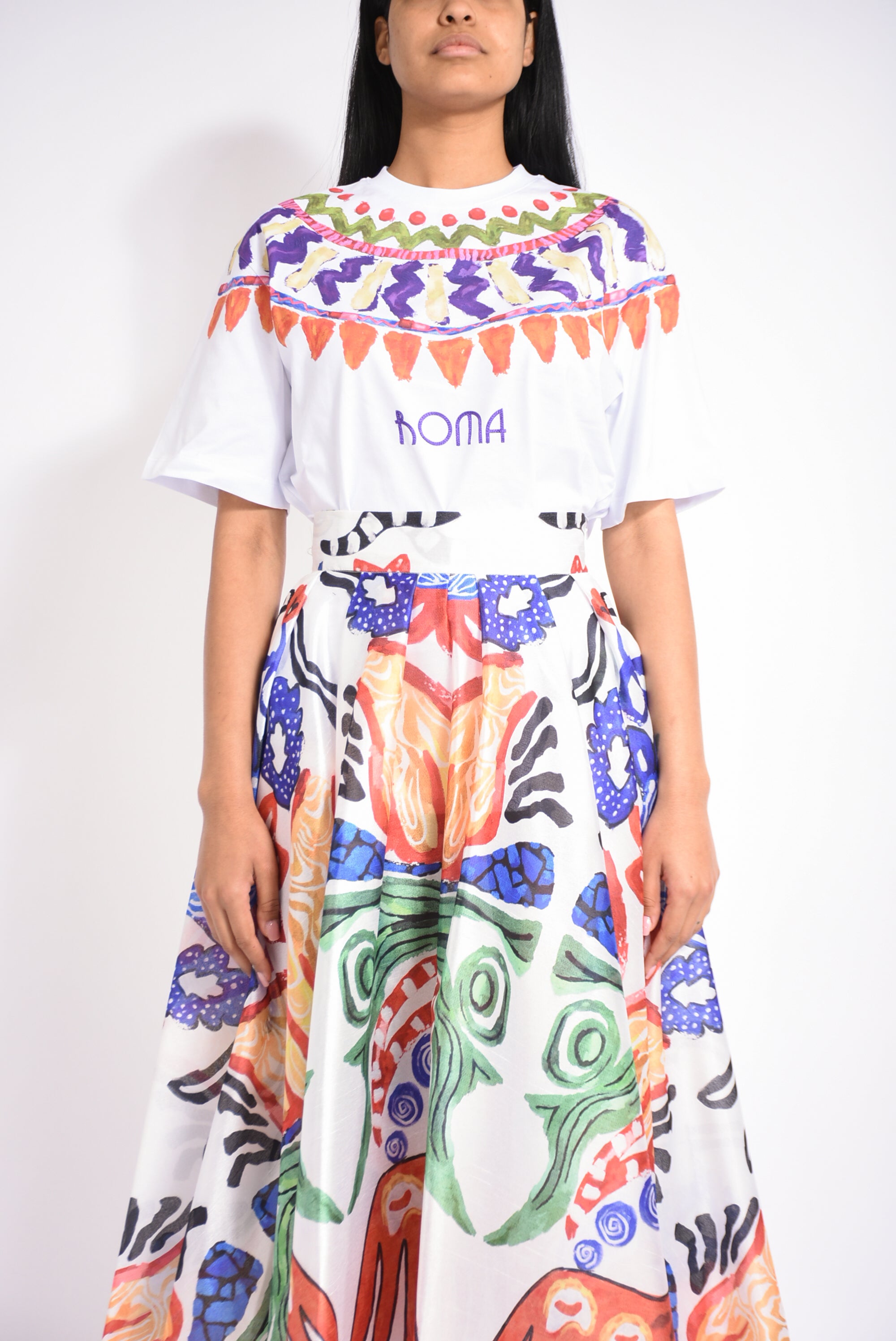 t-shirt con stampa